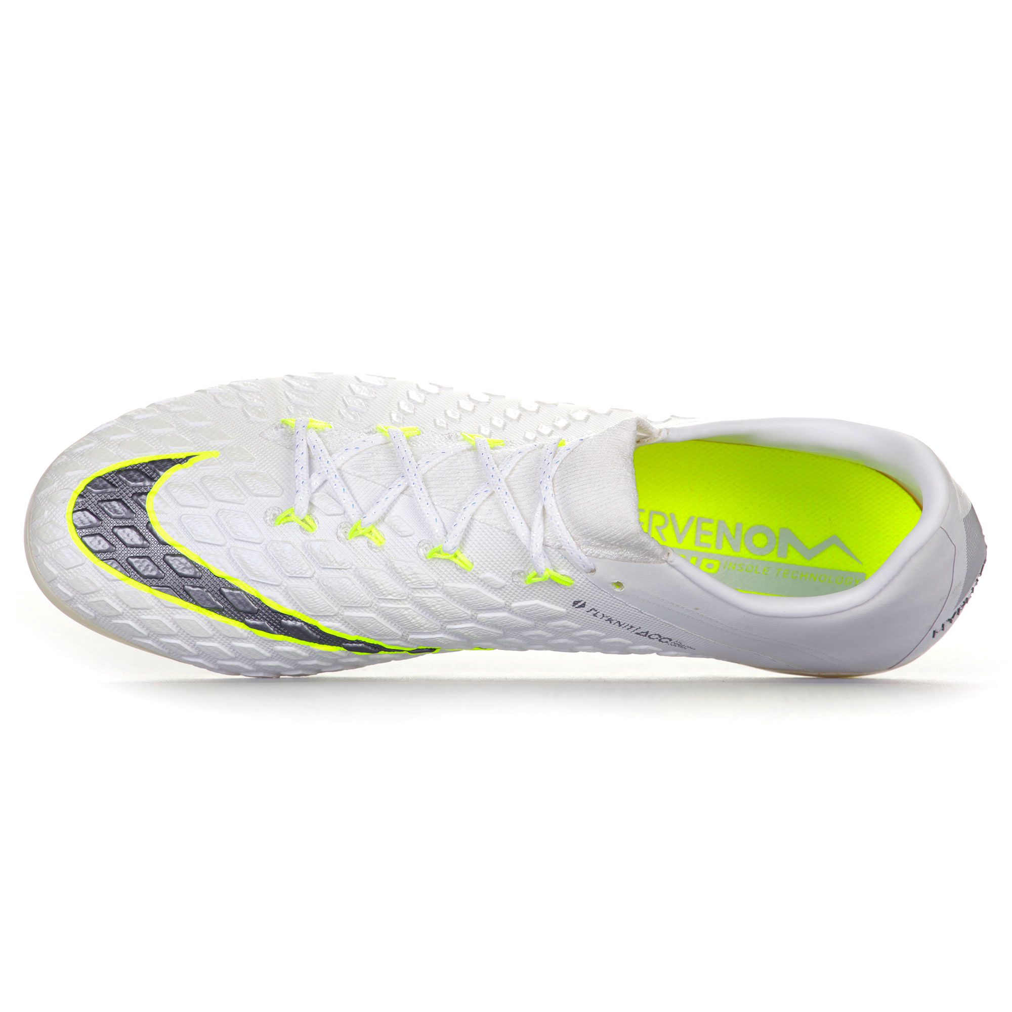 Botas de Futbol Hypervenom Phantom III Elite AG Pro Mundial Rusia 2018 Blanco