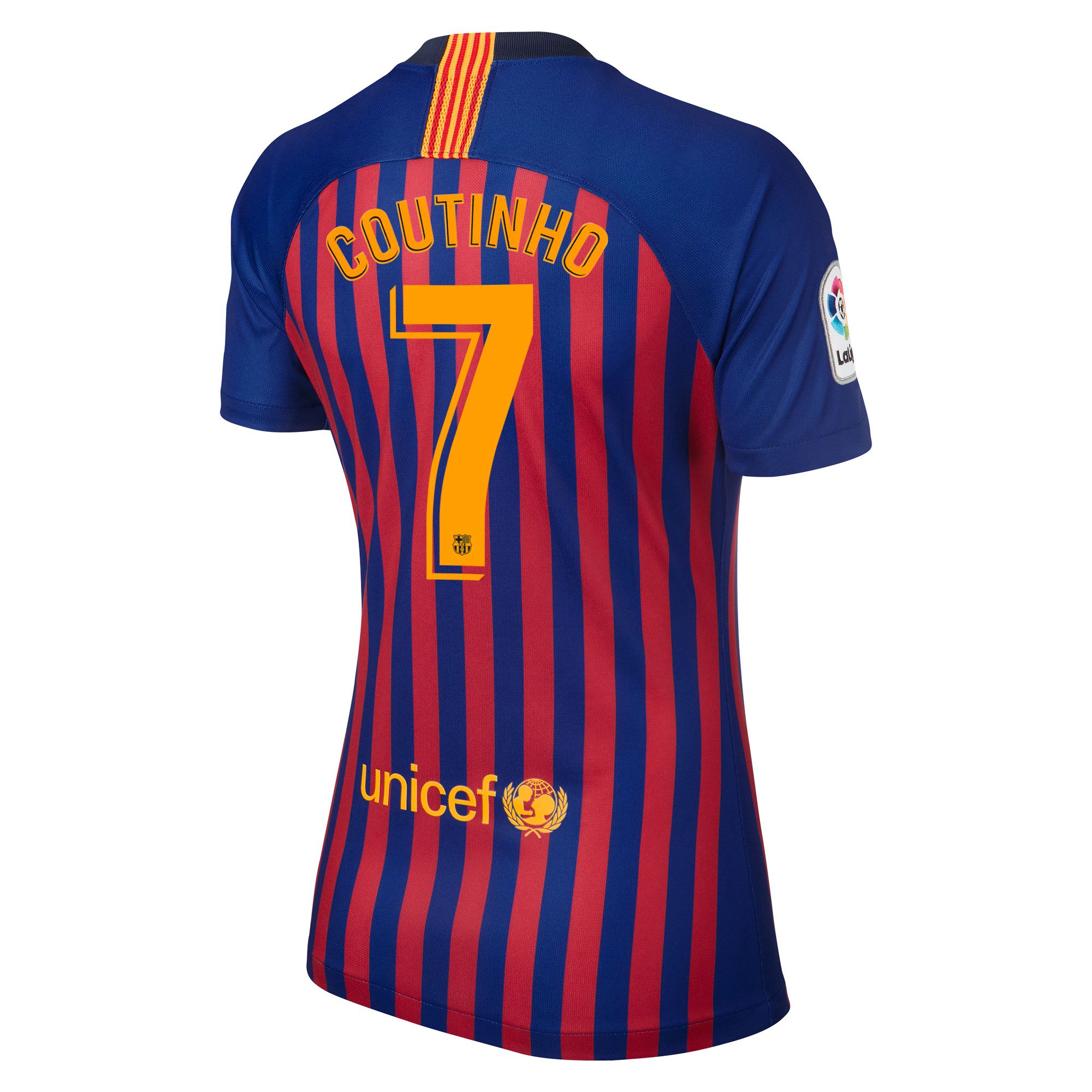 Camiseta 1ª FC Barcelona 2018/2019 Coutinho Stadium Mujer - Fútbol Factory