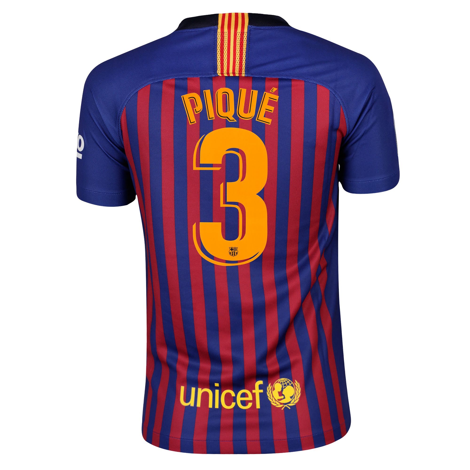Camiseta 1ª FC Barcelona 2018/2019 Piqué Stadium Junior - Fútbol Factory