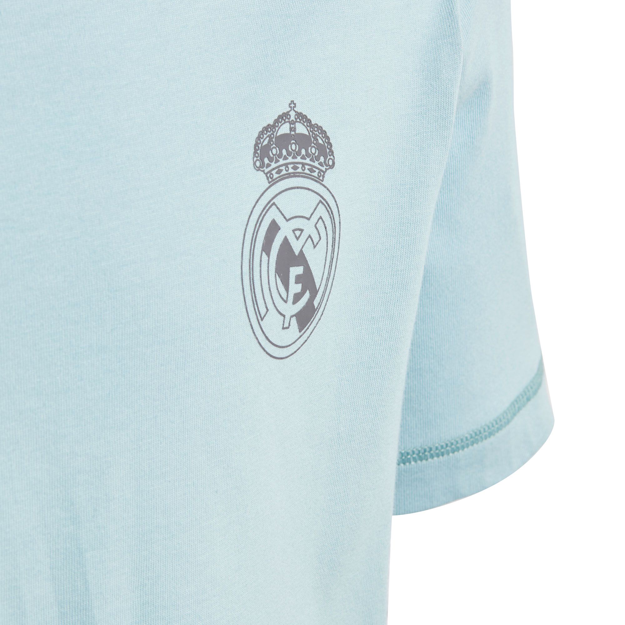 Camiseta de Paseo Real Madrid CF 2017/2018 Junior Gris - Fútbol Factory