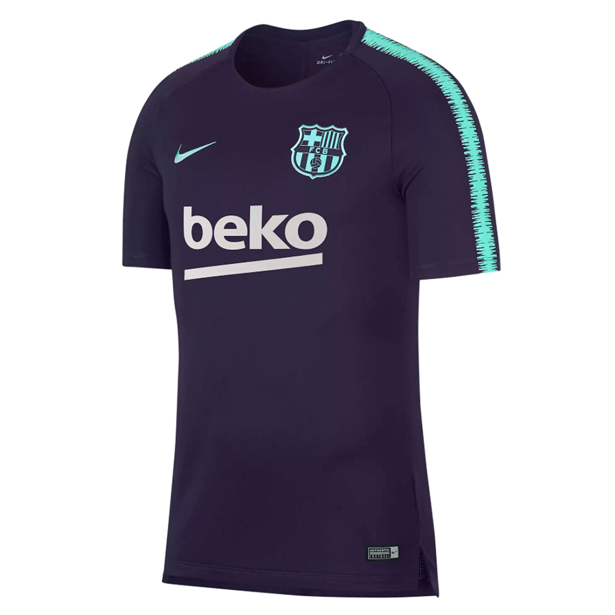 Camiseta de Training FC Barcelona Breathe Squad 2018 2019 Morado Verde