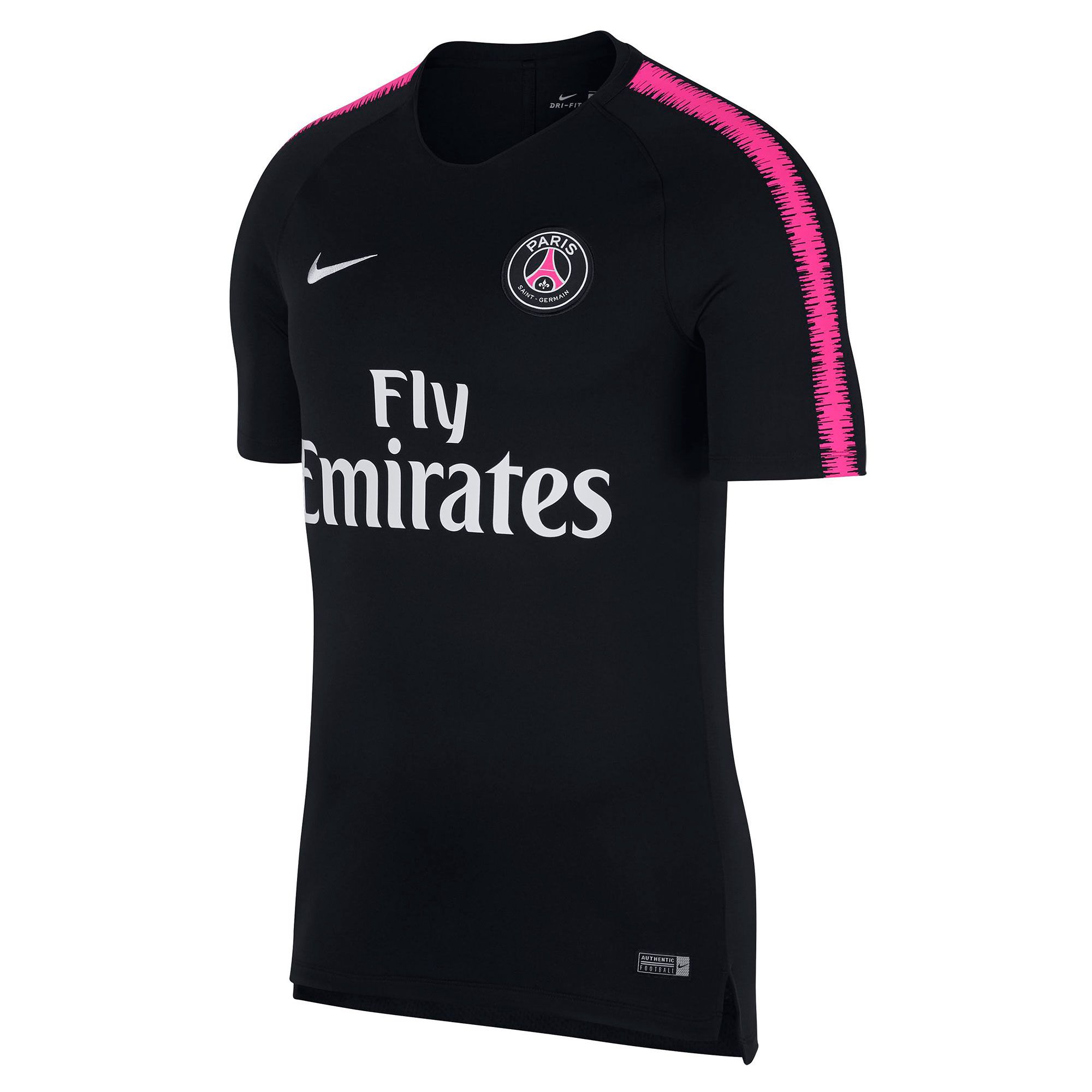 Camiseta de Training Paris Saint-Germain Breathe Squad 2018/2019 Negro - Fútbol Factory