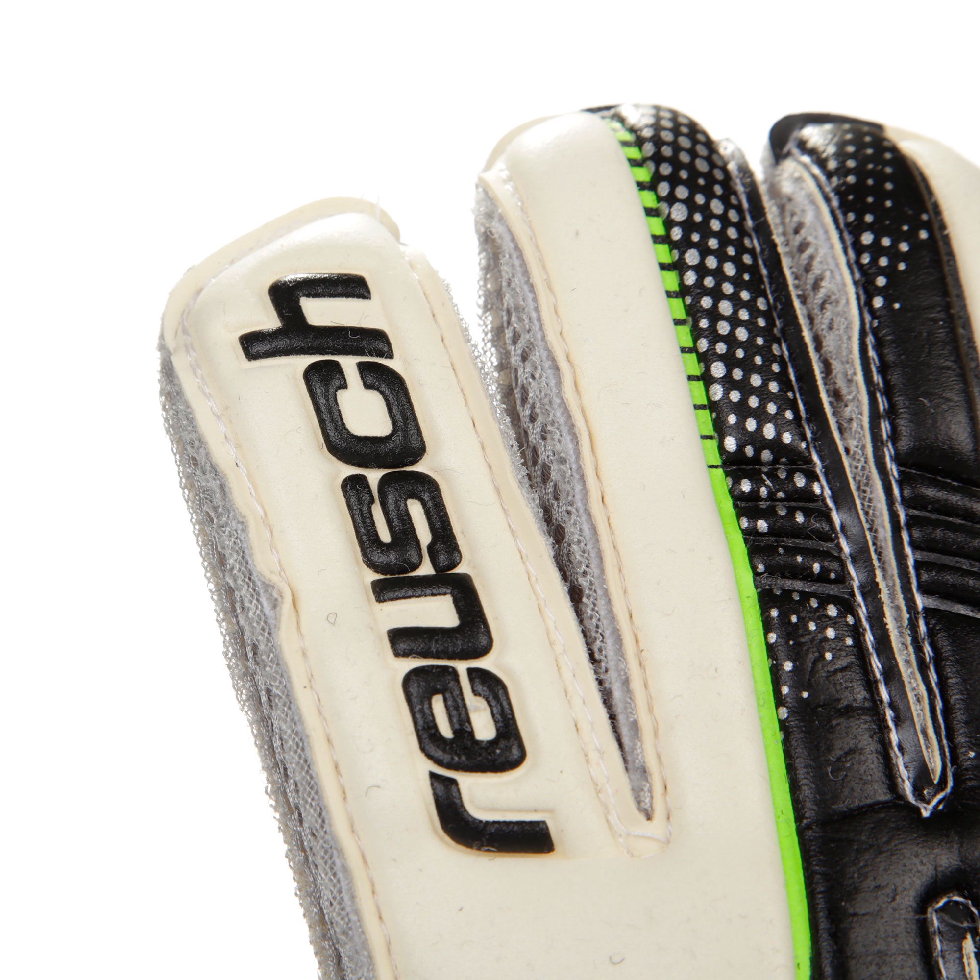 Guantes Receptor Prime D1 Negro Blanco - Fútbol Factory
