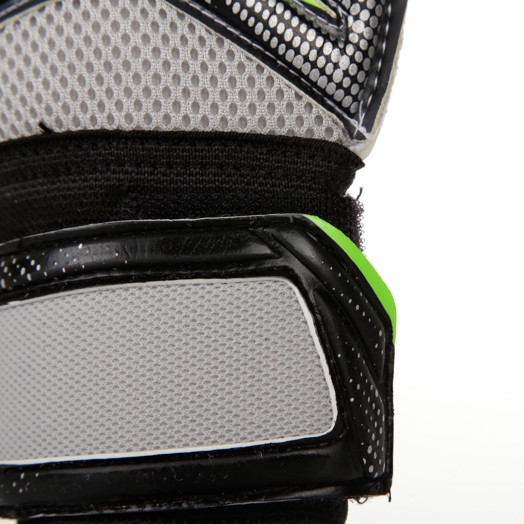 Guantes Receptor Prime D1 Negro Blanco - Fútbol Factory