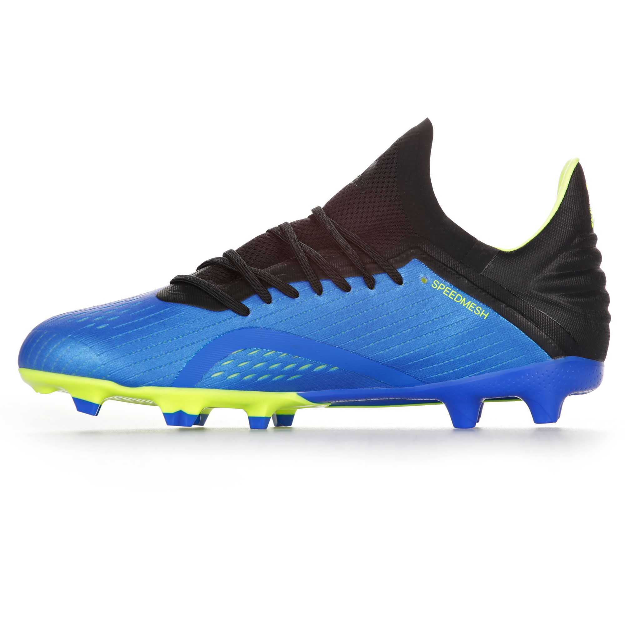 Botas de Fútbol X 18.1 FG Junior Azul Fluor - Fútbol Factory