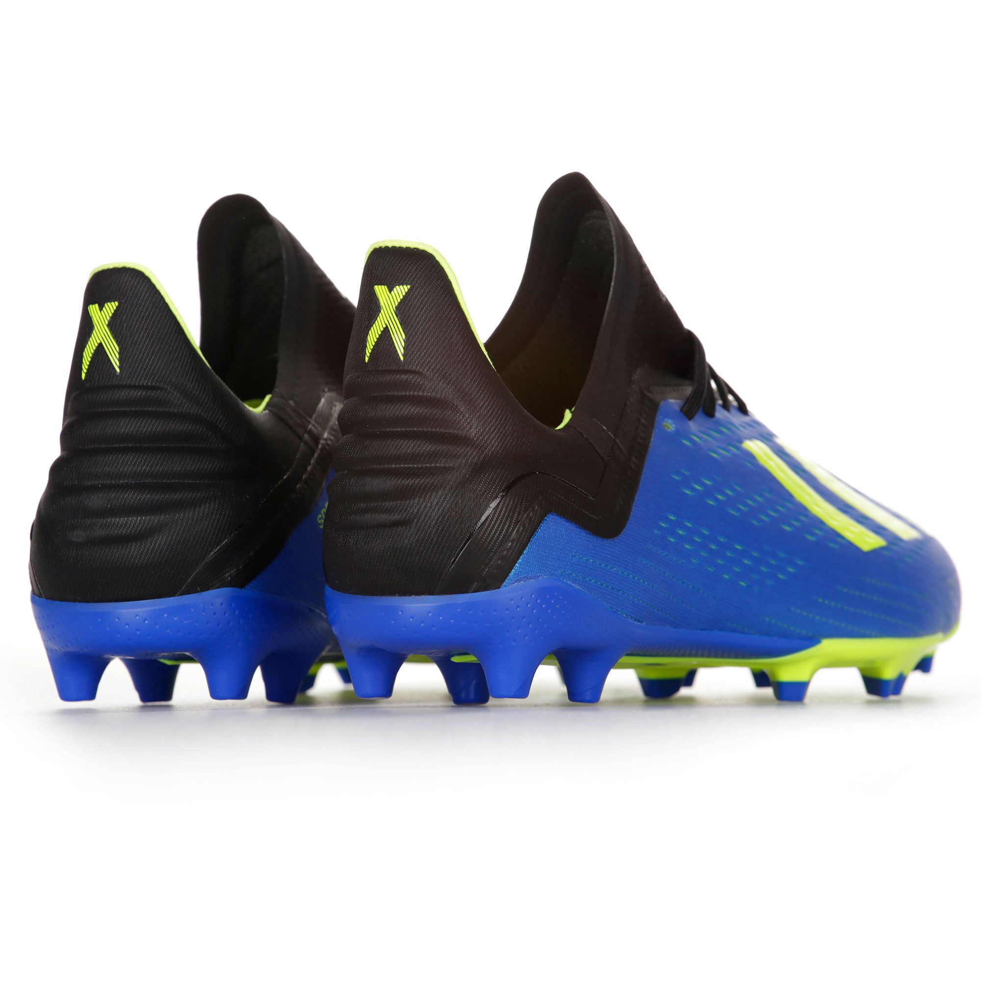 Botas de Fútbol X 18.1 FG Junior Azul Fluor - Fútbol Factory
