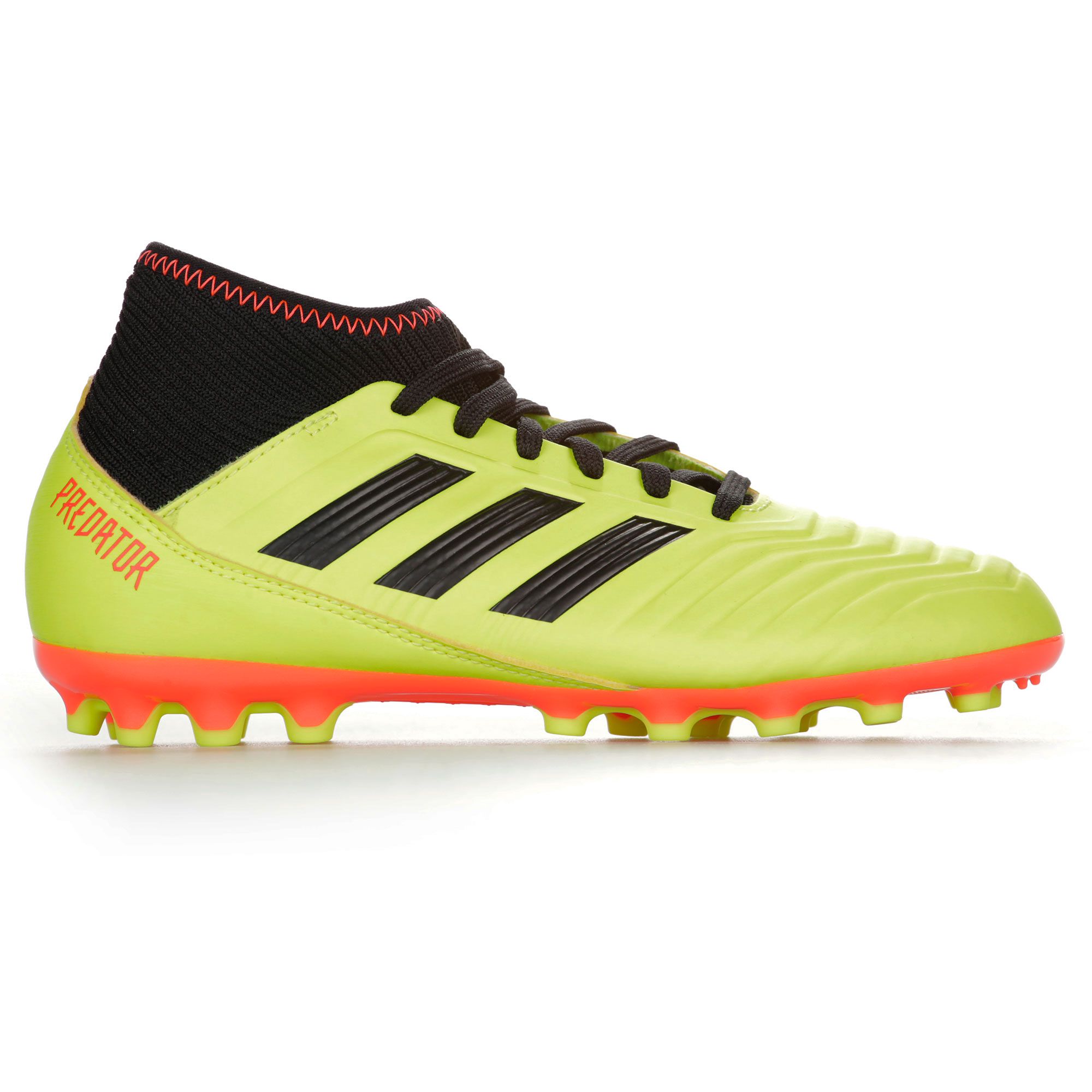 Botas de Fútbol Predator 18.3 AG Junior Amarillo Fluor - Fútbol Factory