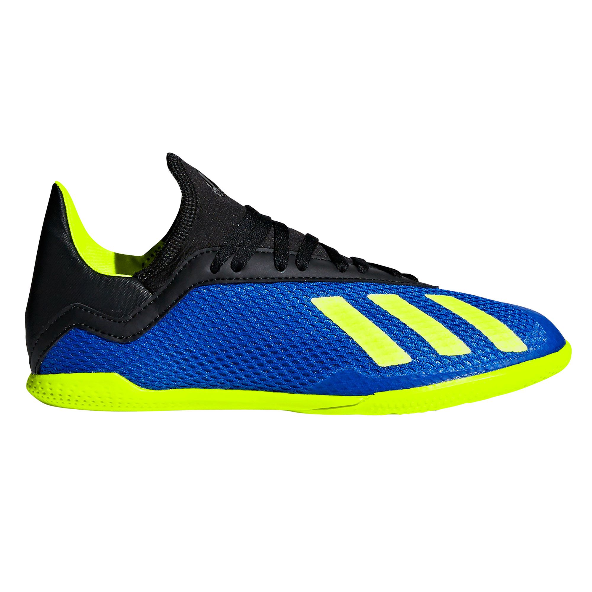 Zapatillas de Fútbol Sala X Tango 18.3 IN Junior Azul Fluor - Fútbol Factory