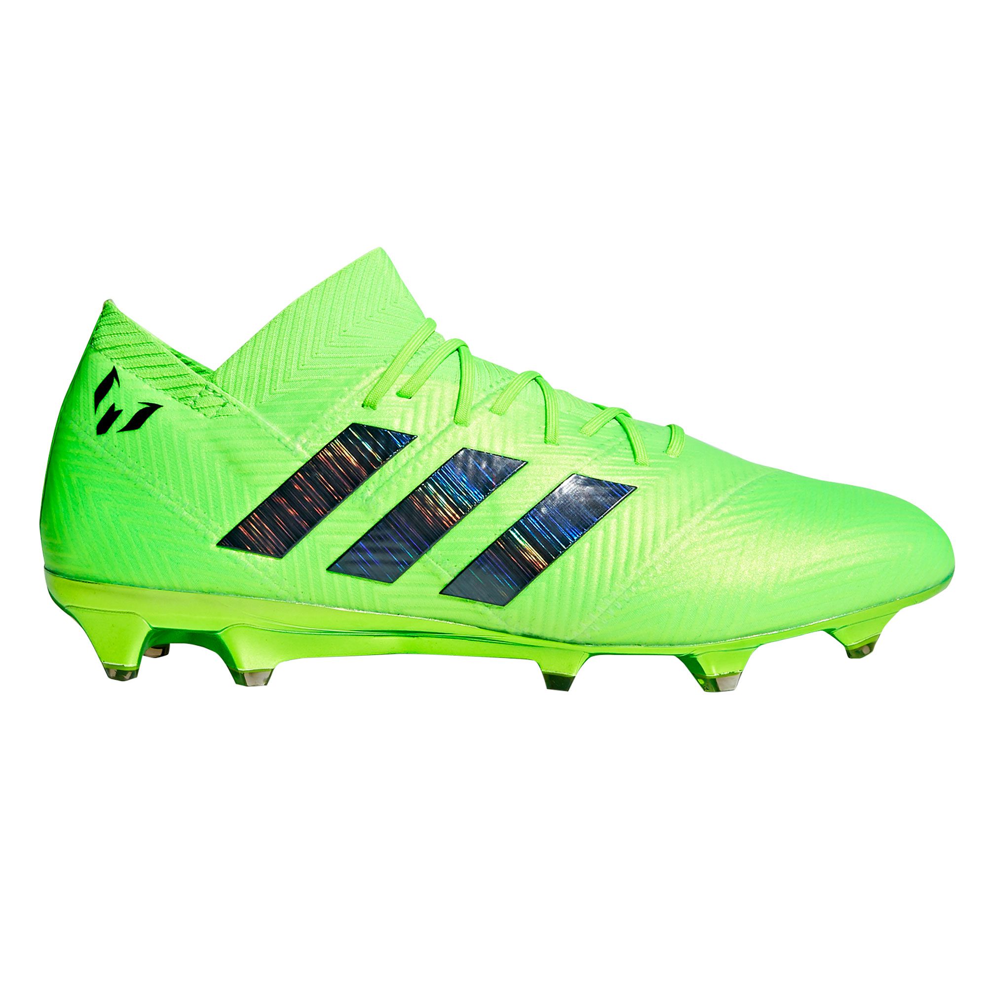 Botas de Fútbol Nemeziz Messi 18.1 FG Verde - Fútbol Factory