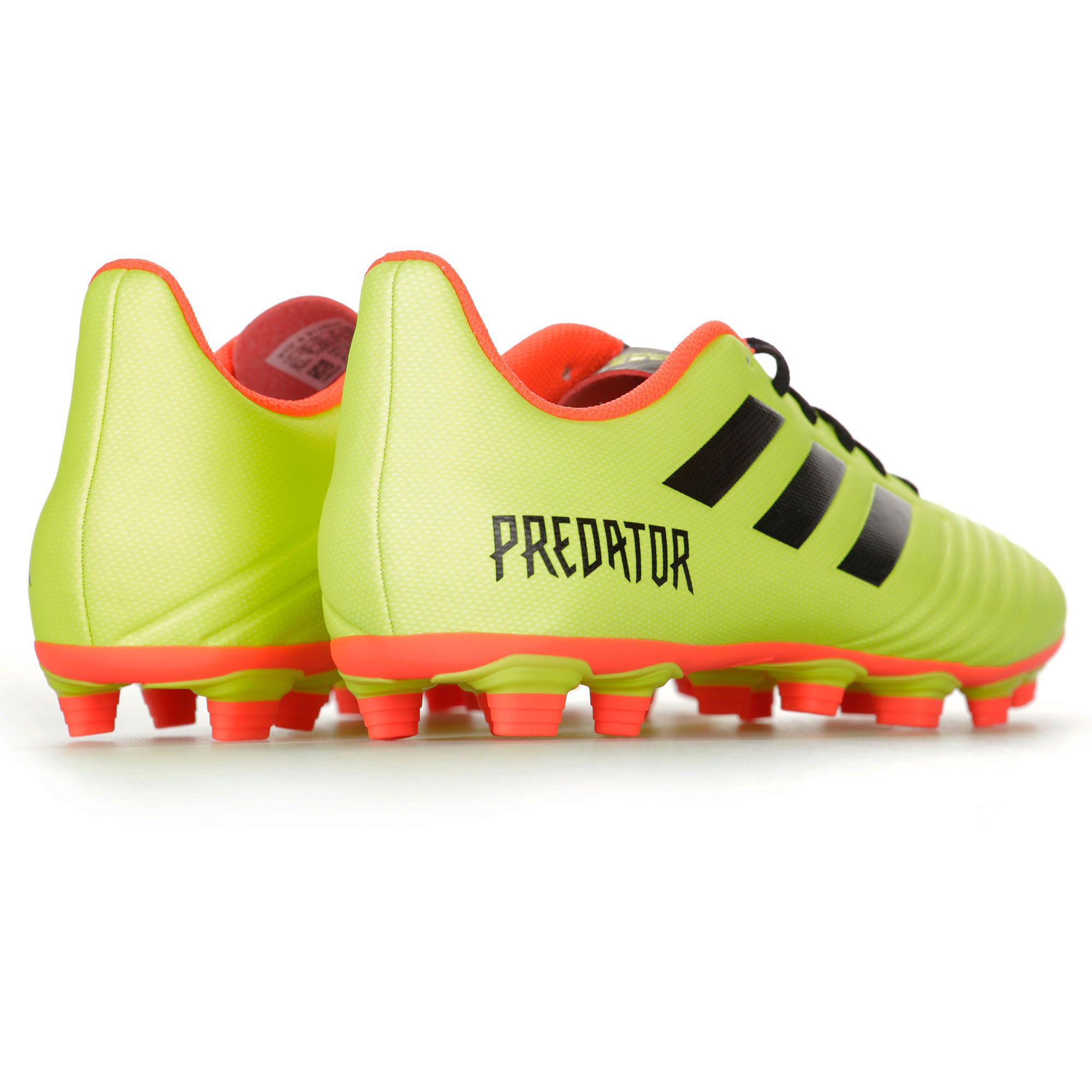 Botas de Fútbol Predator 18.4 FxG Amarillo Fluor - Fútbol Factory