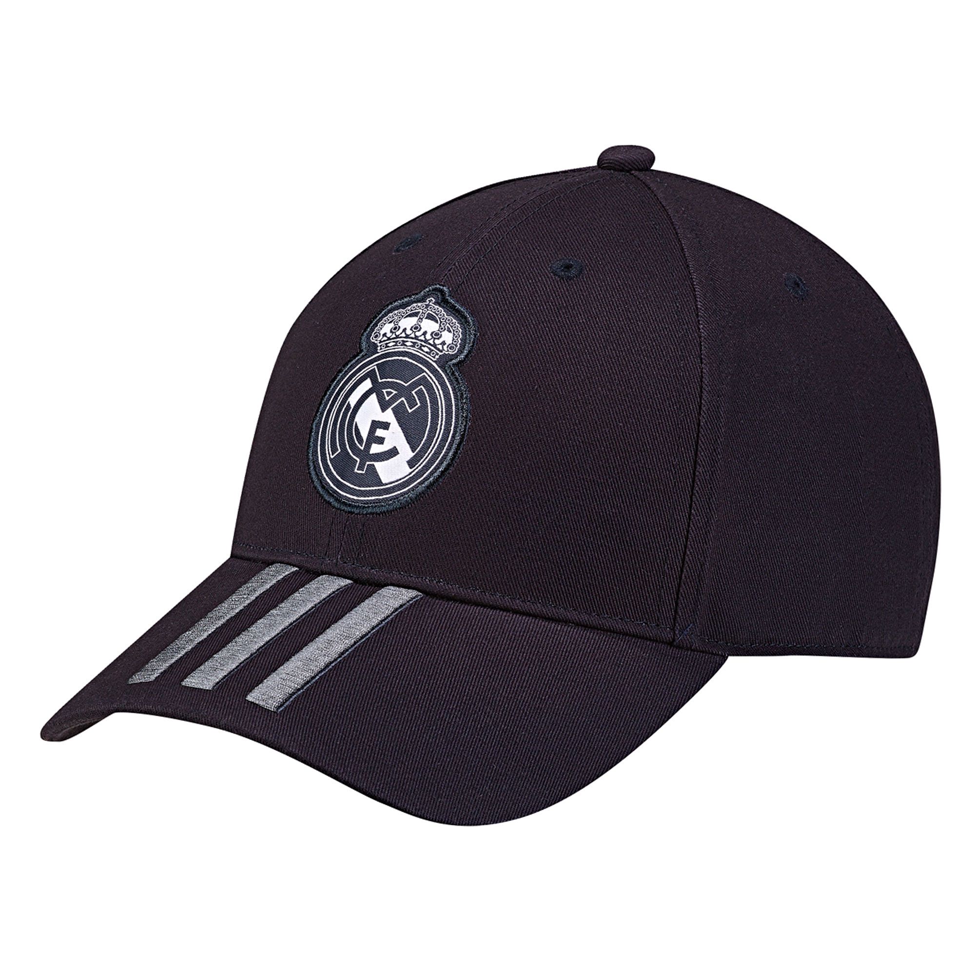 Gorra Real Madrid Tres Bandas 2018/2019 Negro - Fútbol Factory