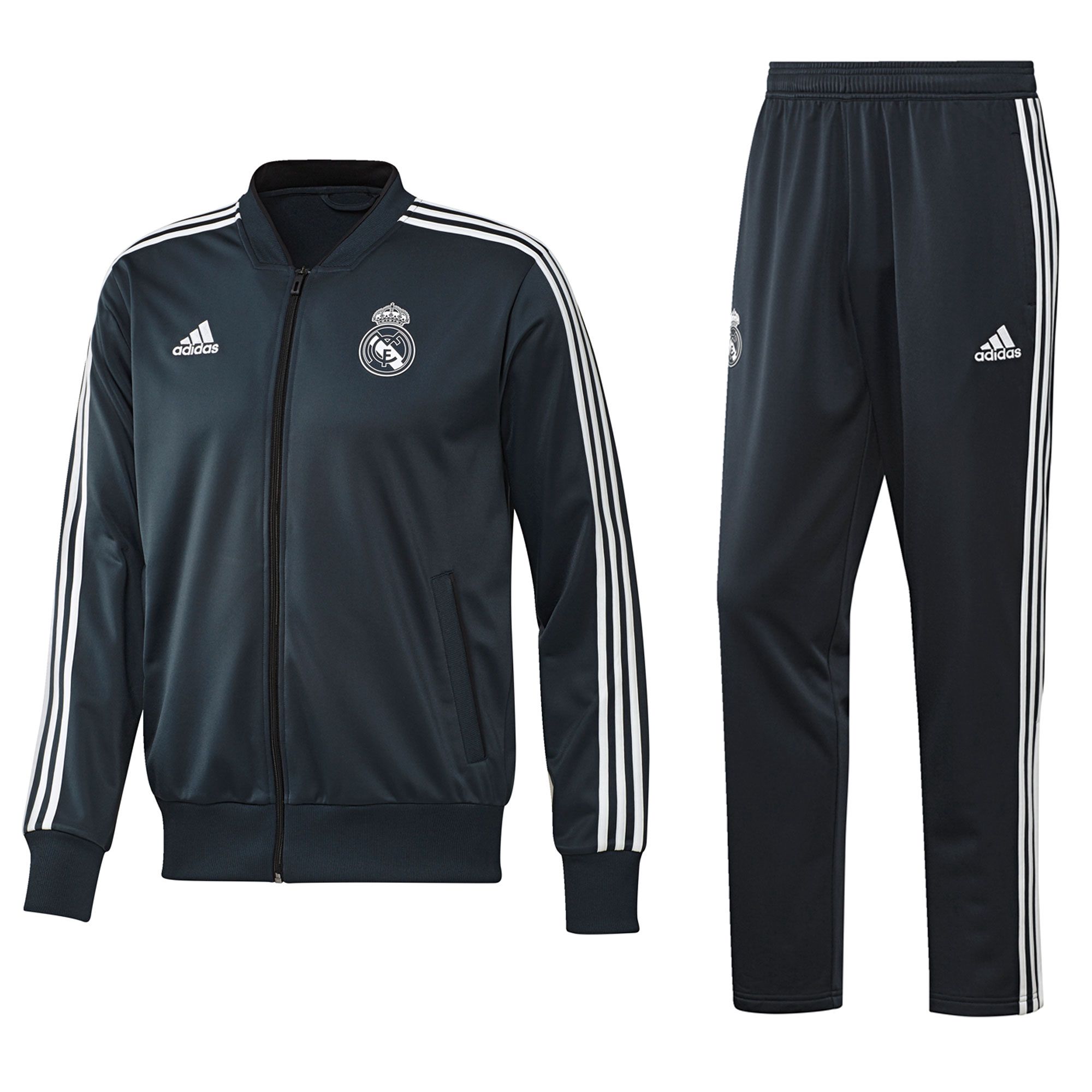 Chándal de Paseo Real Madrid 2018/2019 Gris - Fútbol Factory