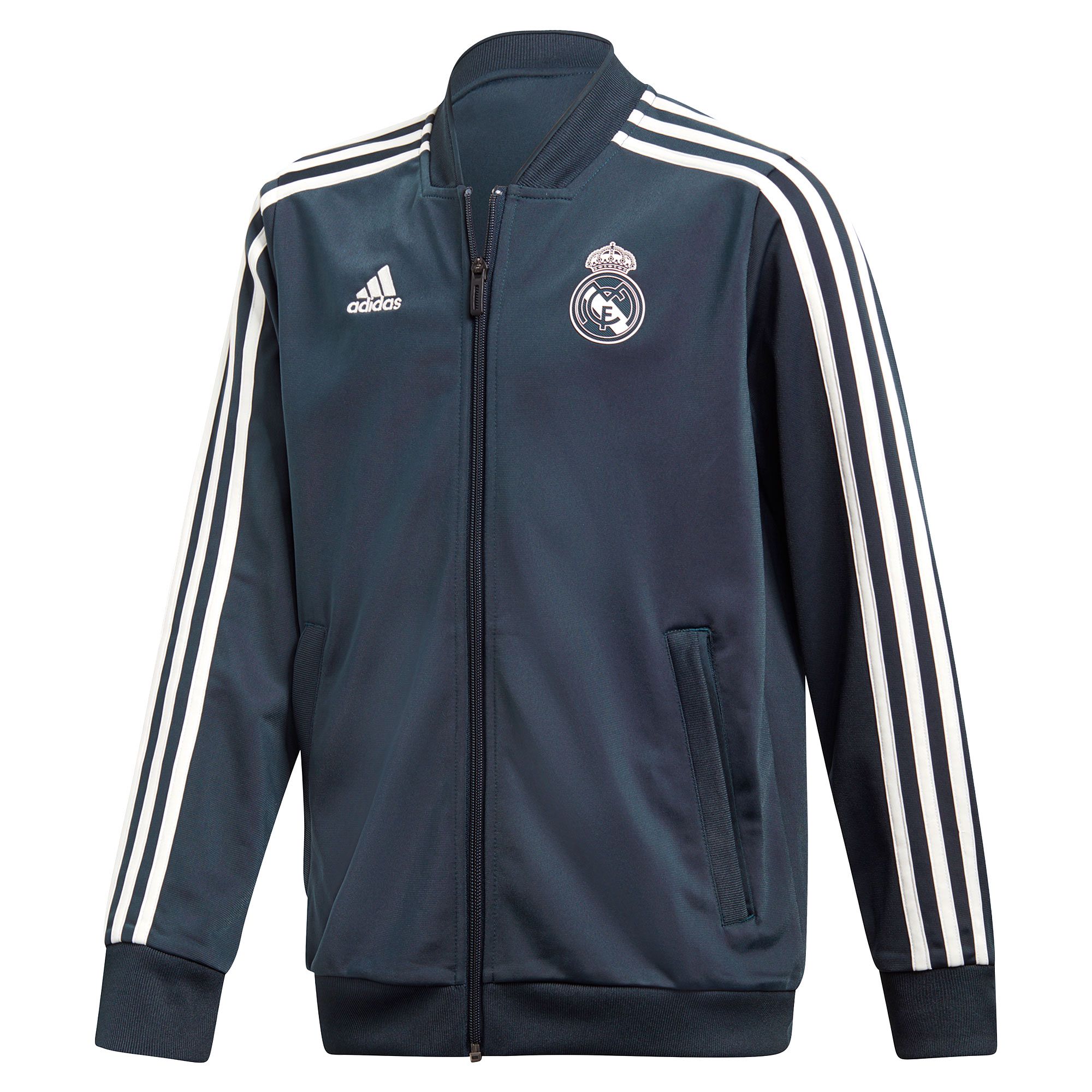 Chándal de Paseo Real Madrid 2018/2019 Junior Gris - Fútbol Factory