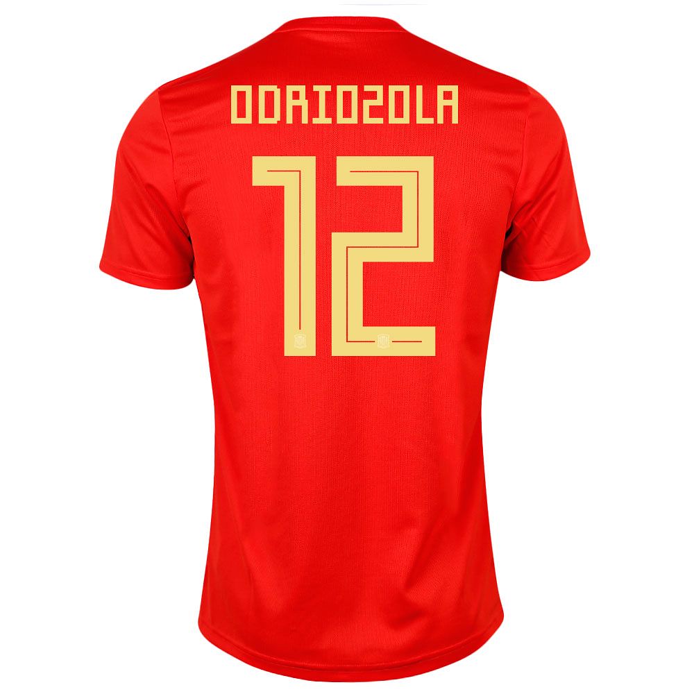 Camiseta 1ª España Mundial 2018 Odriozola Rojo - Fútbol Factory