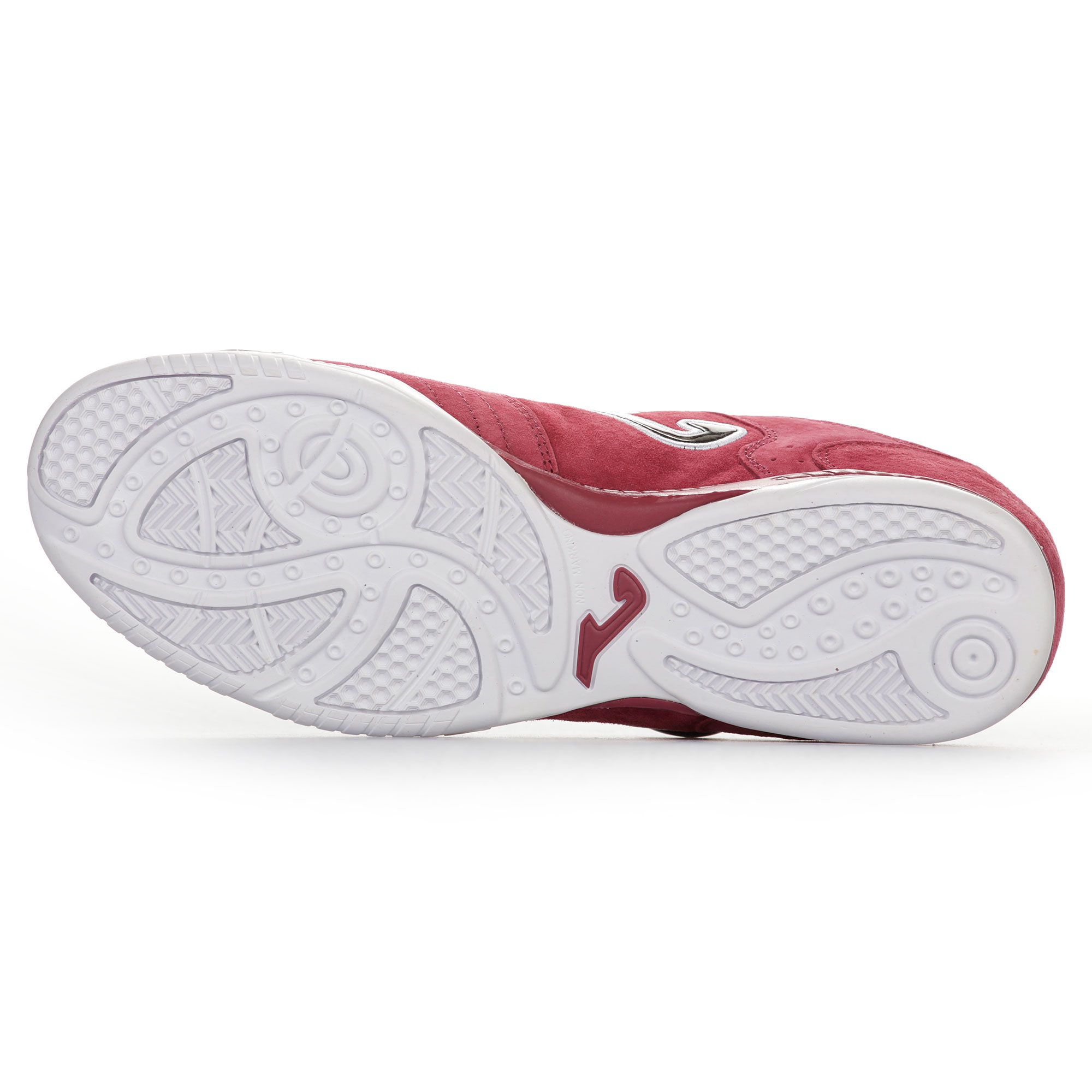 Zapatillas de Fútbol Sala Top Flex Nobuck IN Granate - Fútbol Factory
