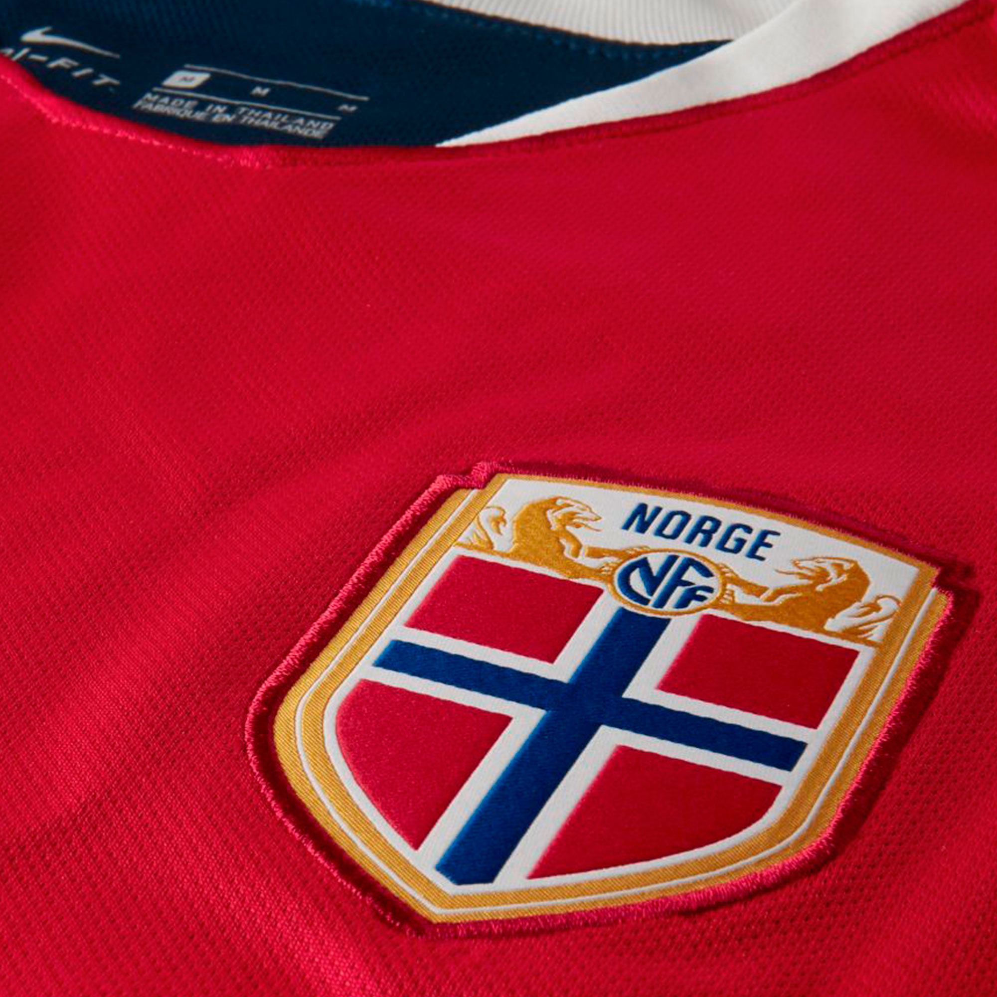 Camiseta 1ª Noruega Mundial 2018 Rojo Azul - Fútbol Factory