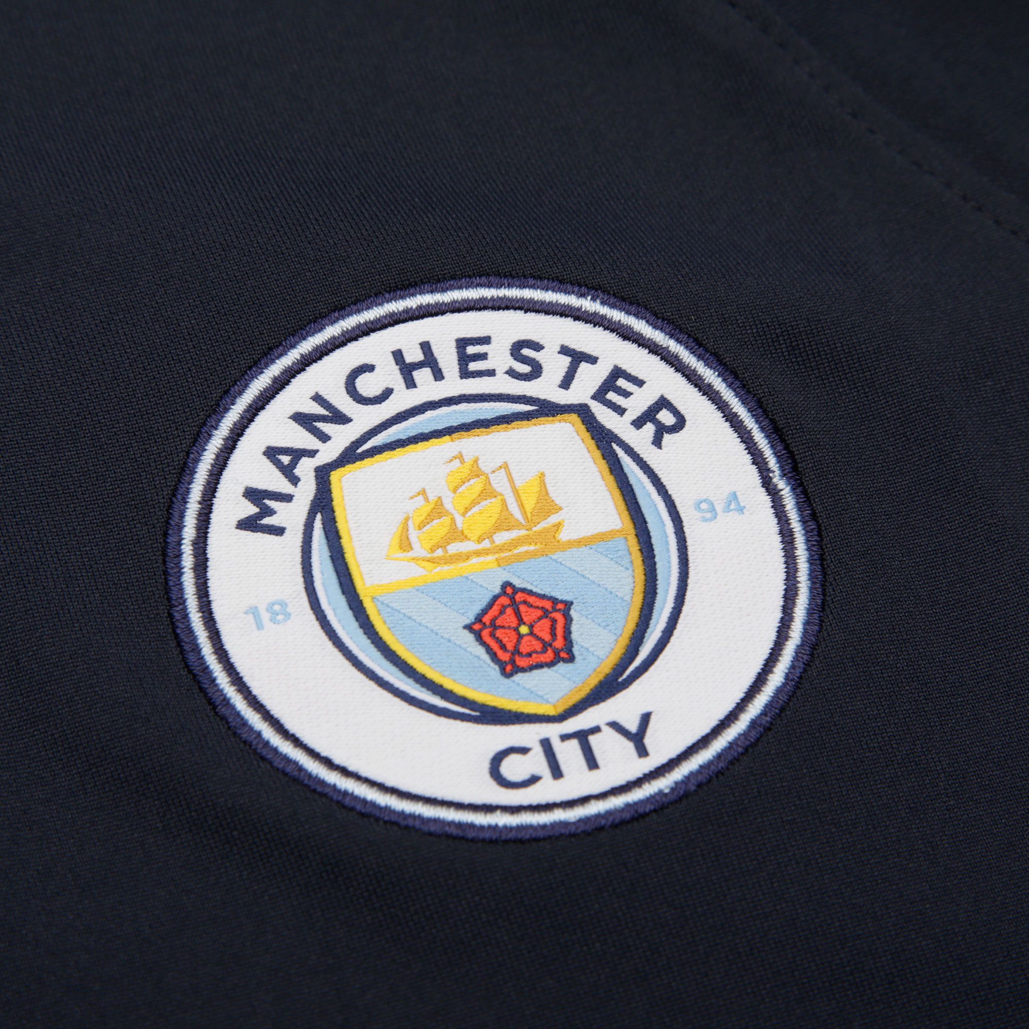 Camiseta de Training Manchester City 2018/2019 Dri-FIT Squad Marino Fluor - Fútbol Factory