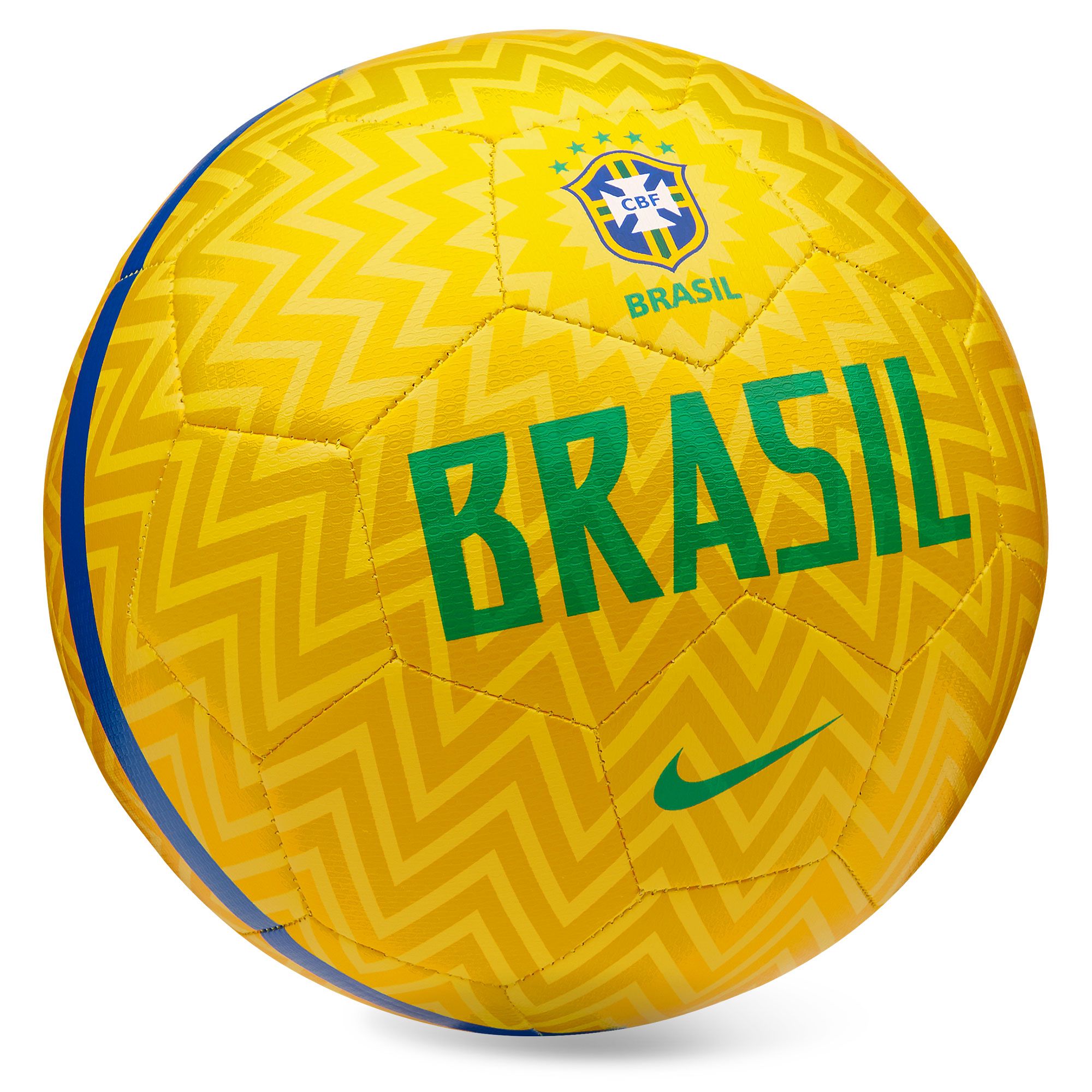 Balón de Fútbol 11 Prestige Brasil Supporters Amarillo - Fútbol Factory