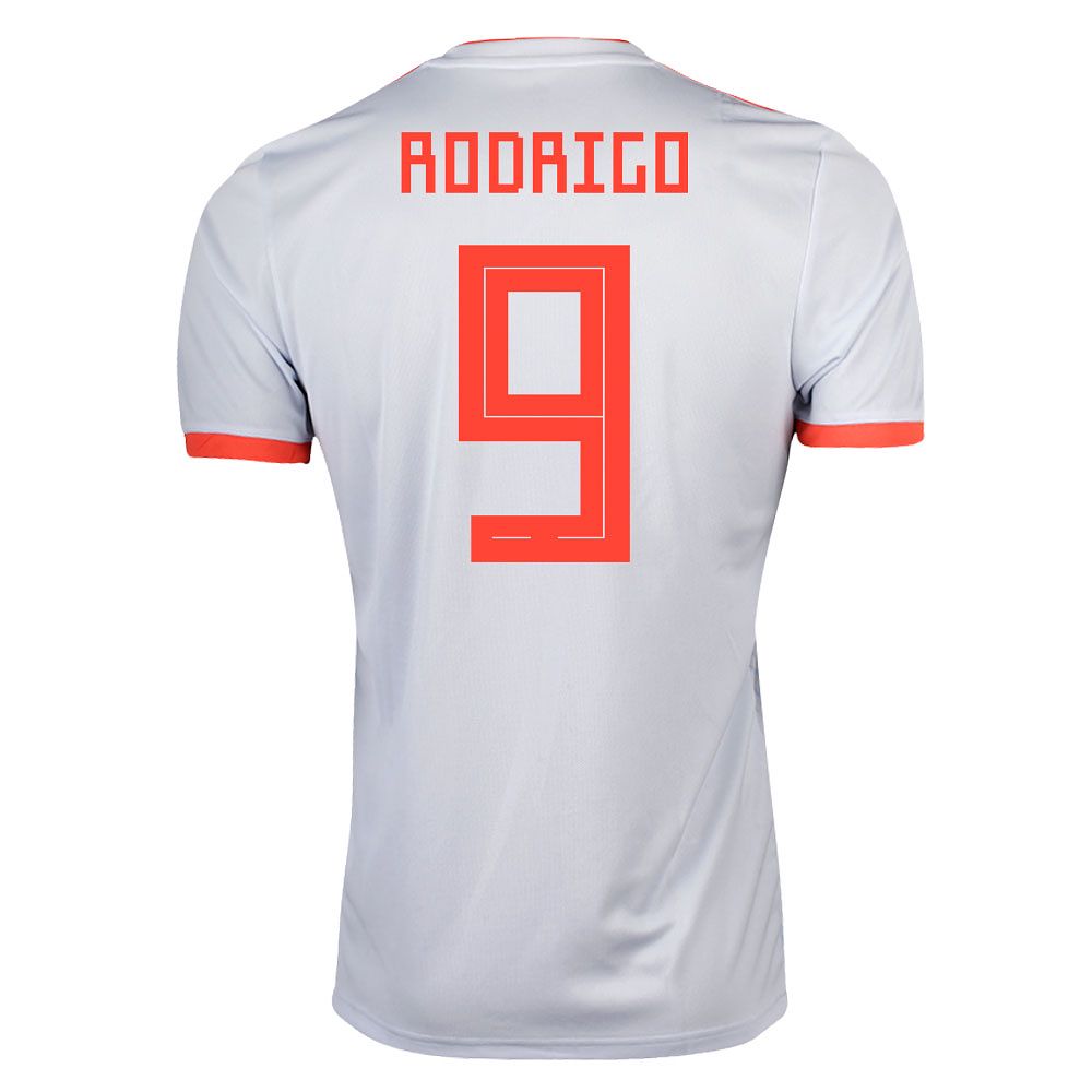 Camiseta 2ª España Mundial 2018 Rodrigo Azul - Fútbol Factory