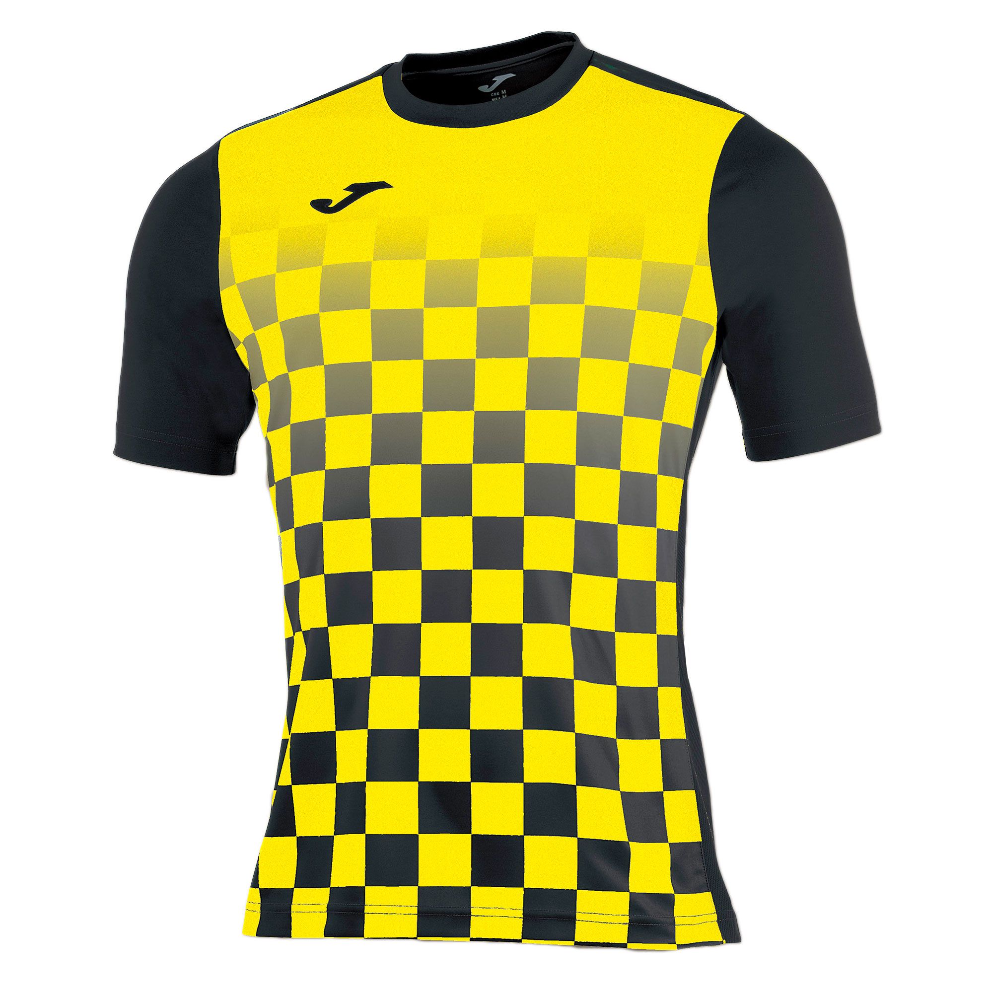 Camiseta Flag Negro amarillo - Fútbol Factory