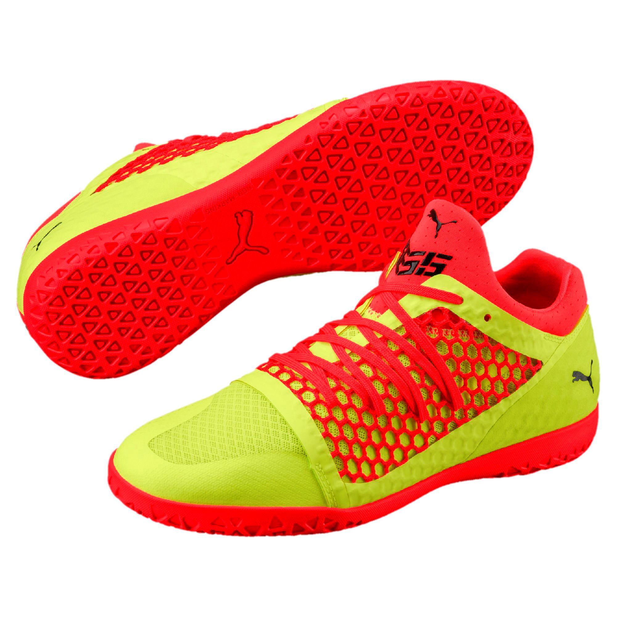 Zapatillas de Fútbol Sala 365 NETFIT CT Amarillo Rojo - Fútbol Factory
