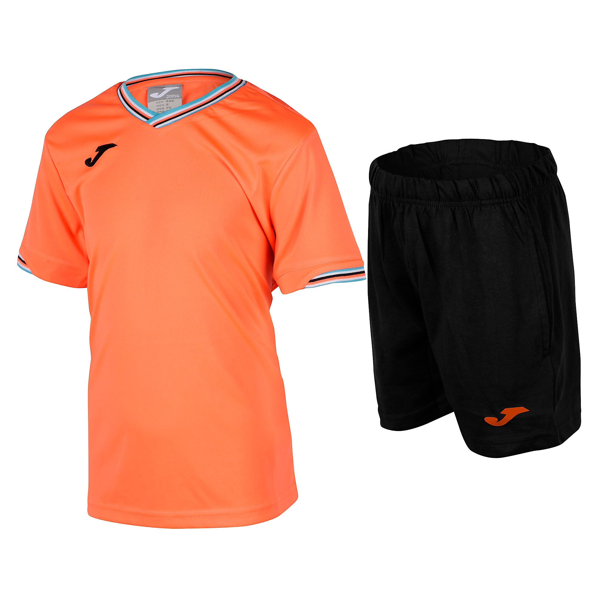 Conjunto Deportivo Junior Naranja Negro - Fútbol Factory