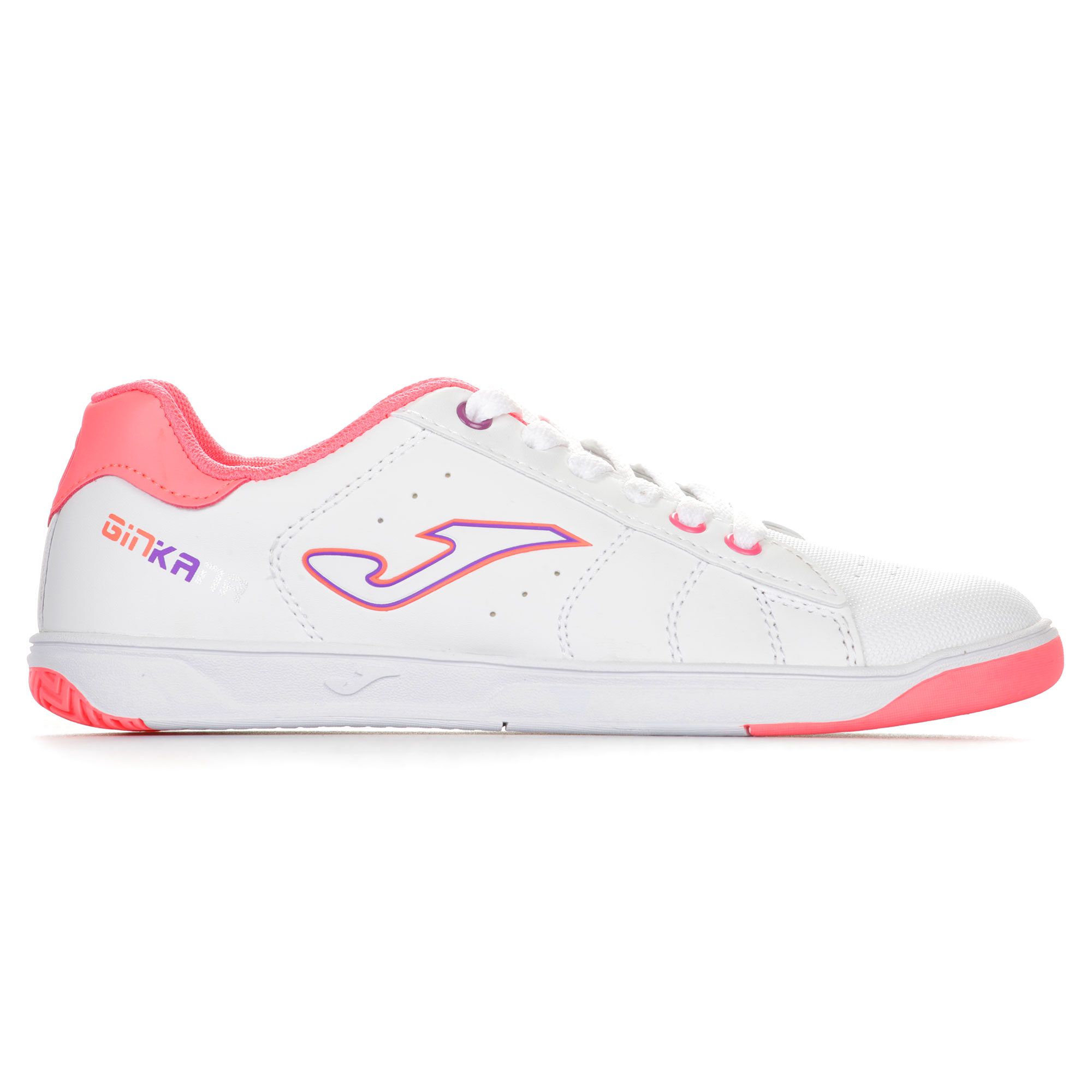 Zapatillas Ginkana Junior Blanco Rosa - Fútbol Factory