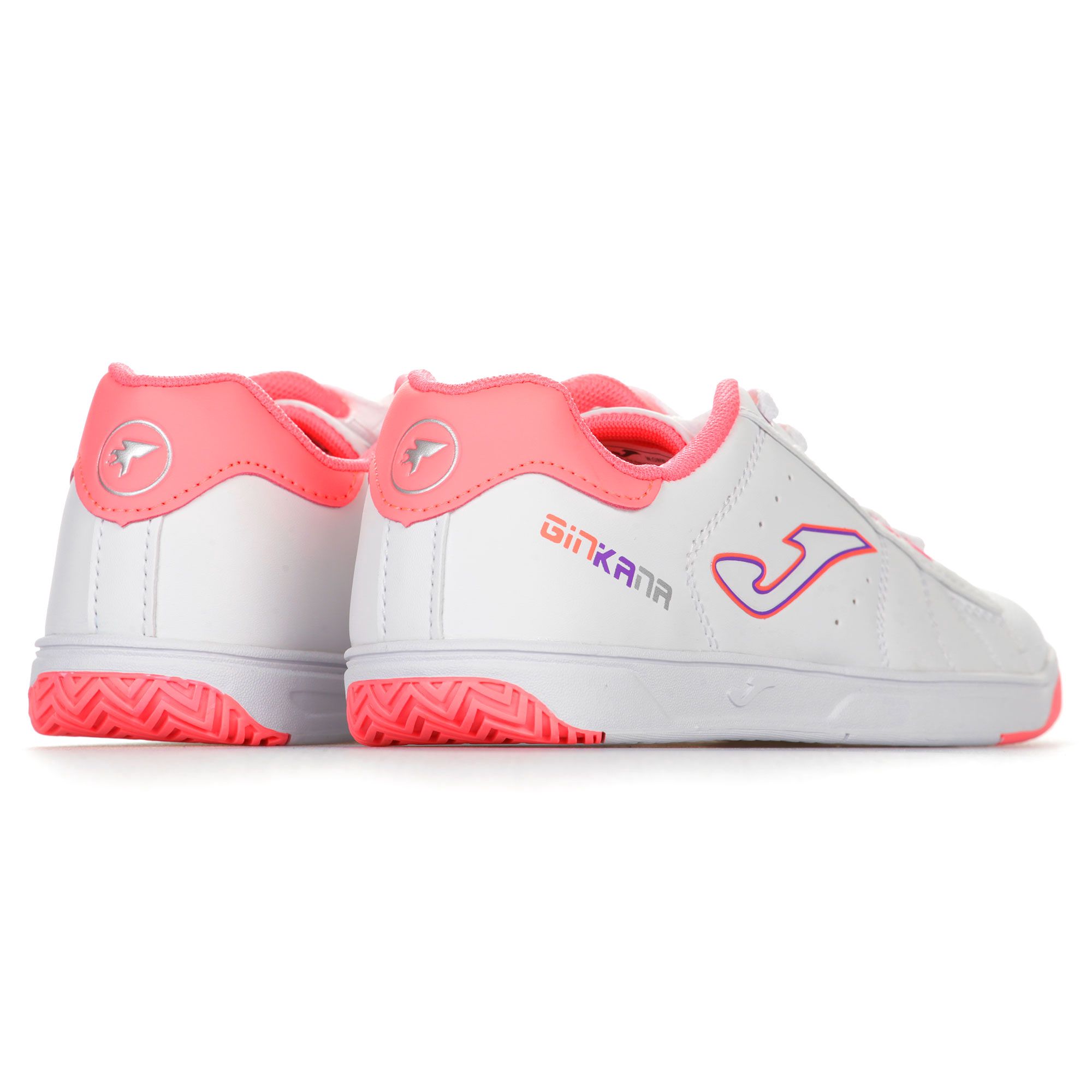 Zapatillas Ginkana Junior Blanco Rosa - Fútbol Factory