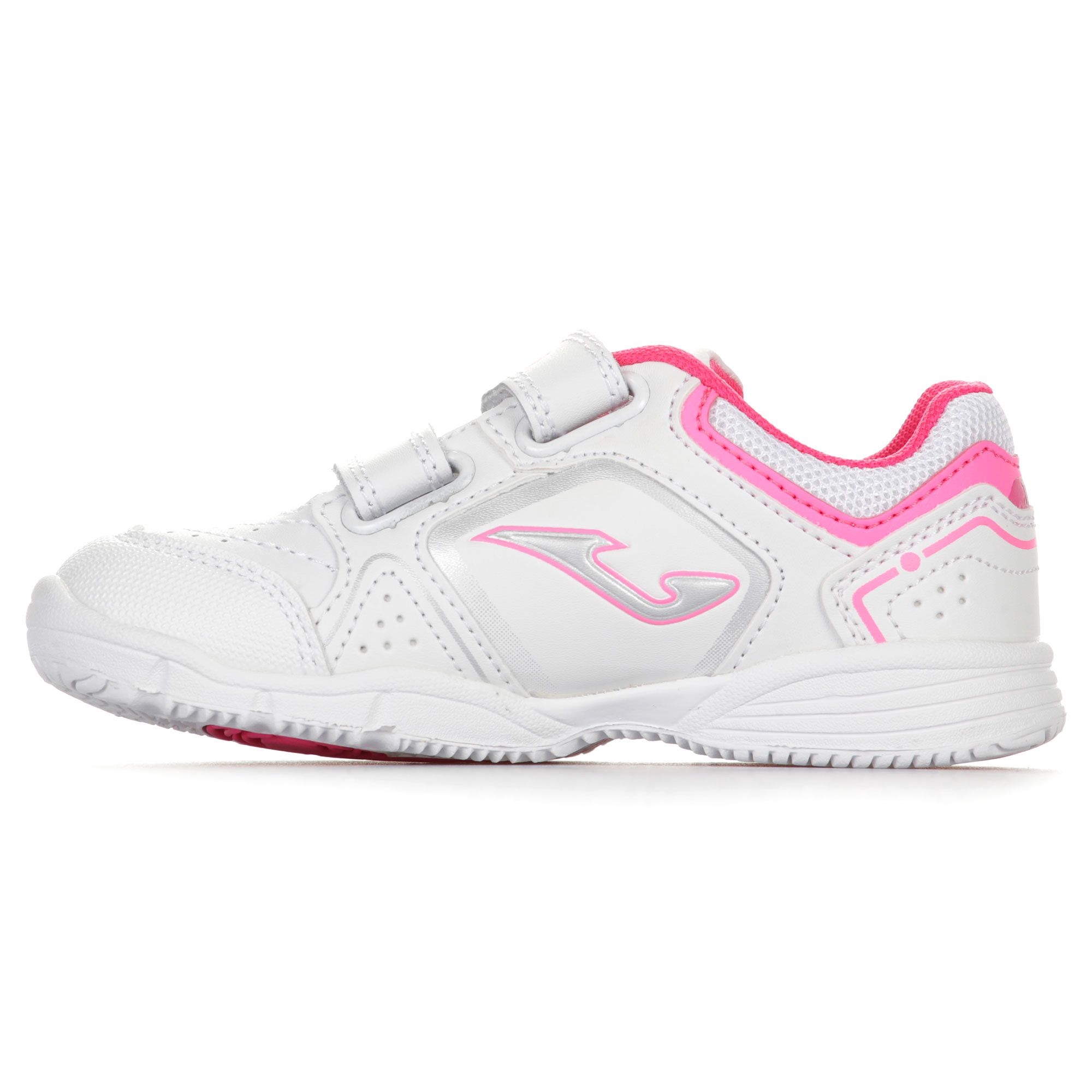 Zapatillas School Junior Blanco Rosa - Fútbol Factory
