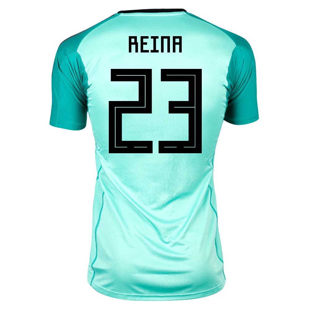 Camiseta 1ª España Mundial 2018 Reina Portero Verde - Fútbol Factory