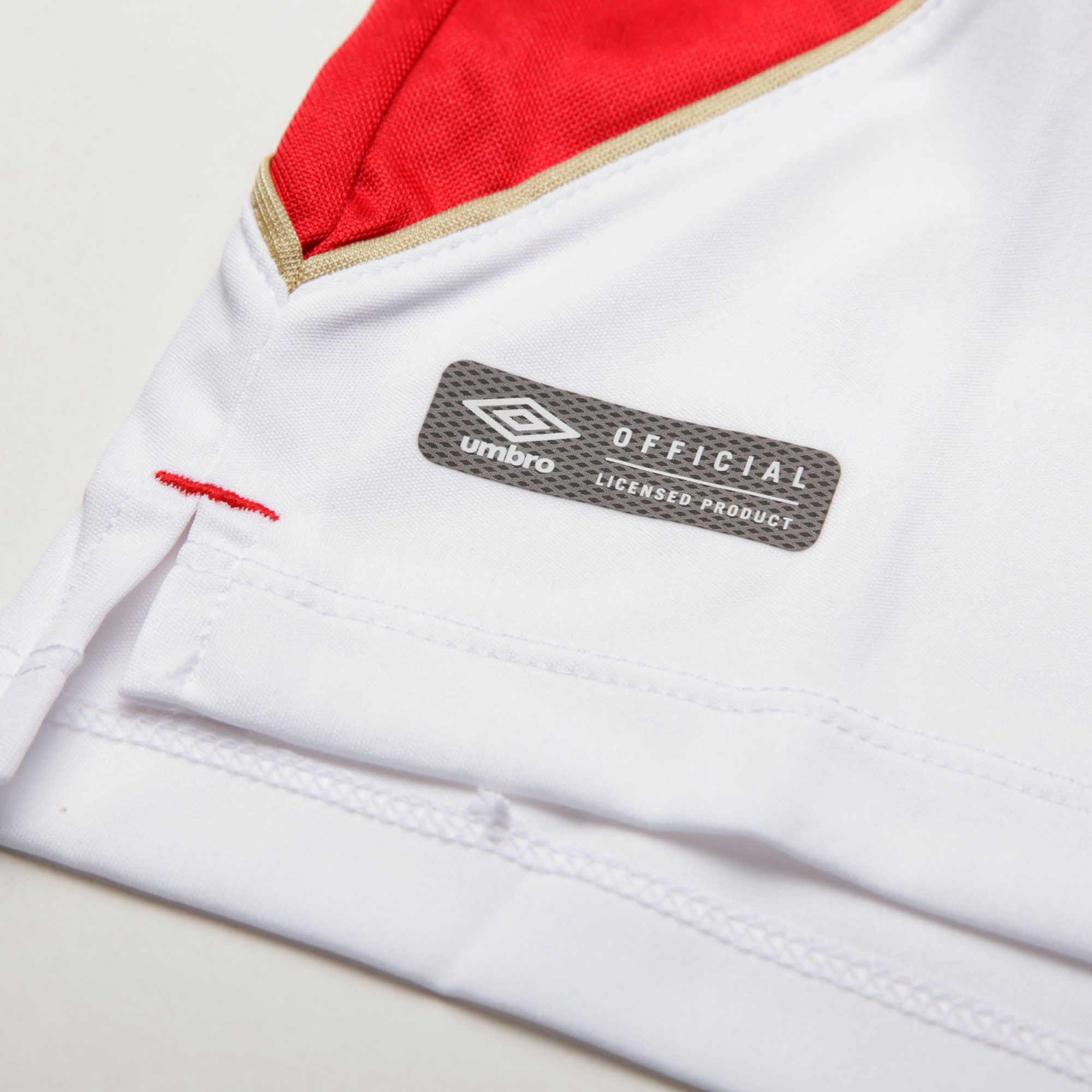 Camiseta 1ª Perú Mundial 2018 Blanco Rojo - Fútbol Factory
