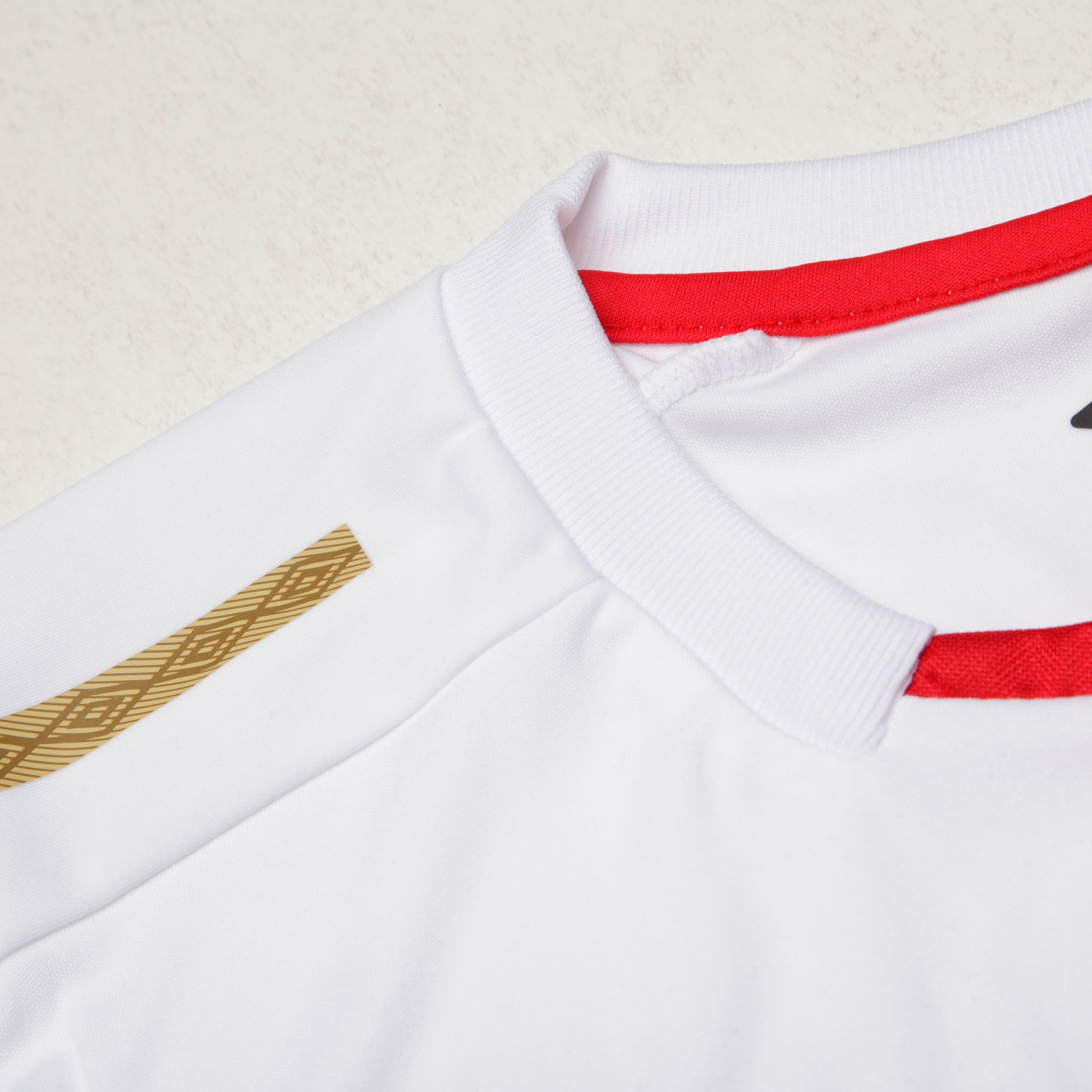Camiseta 1ª Perú Mundial 2018 Blanco Rojo - Fútbol Factory