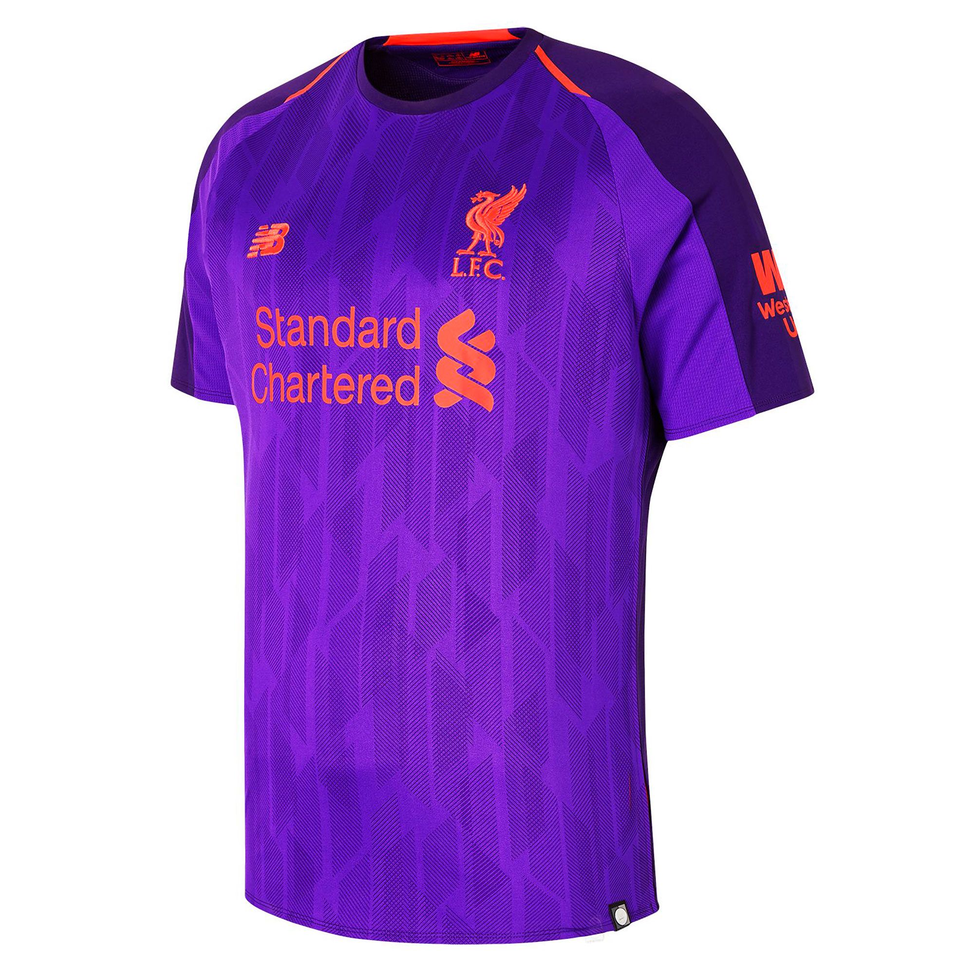 Camiseta 2ª Liverpool FC 2018/2019 Morado - Fútbol Factory