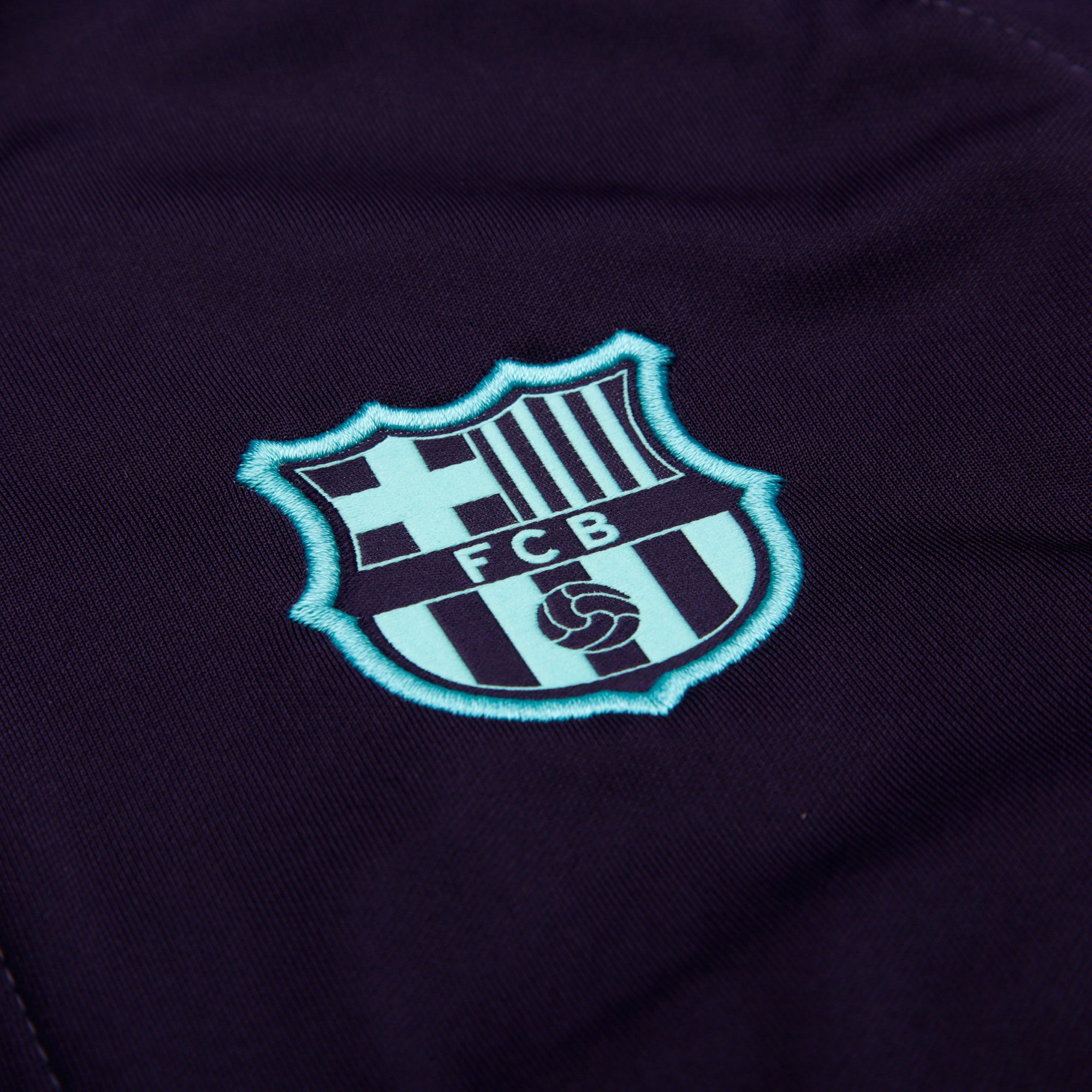 Chandal de Training FC Barcelona 2018 2019 Dry Squad Infantil Morado