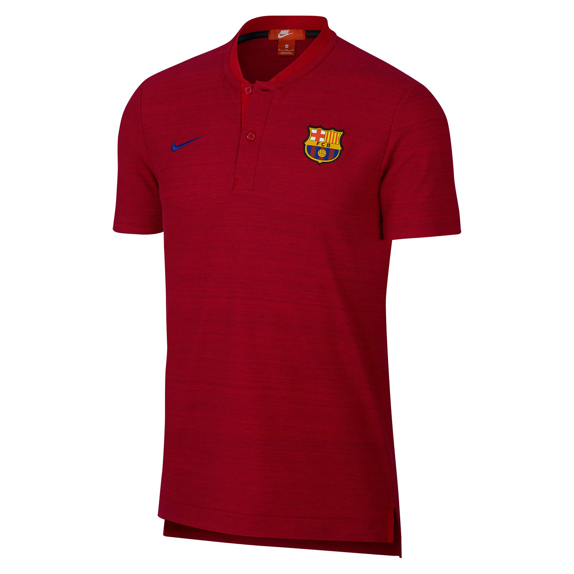 Polo de Paseo FC Barcelona 2018 2019 Granate