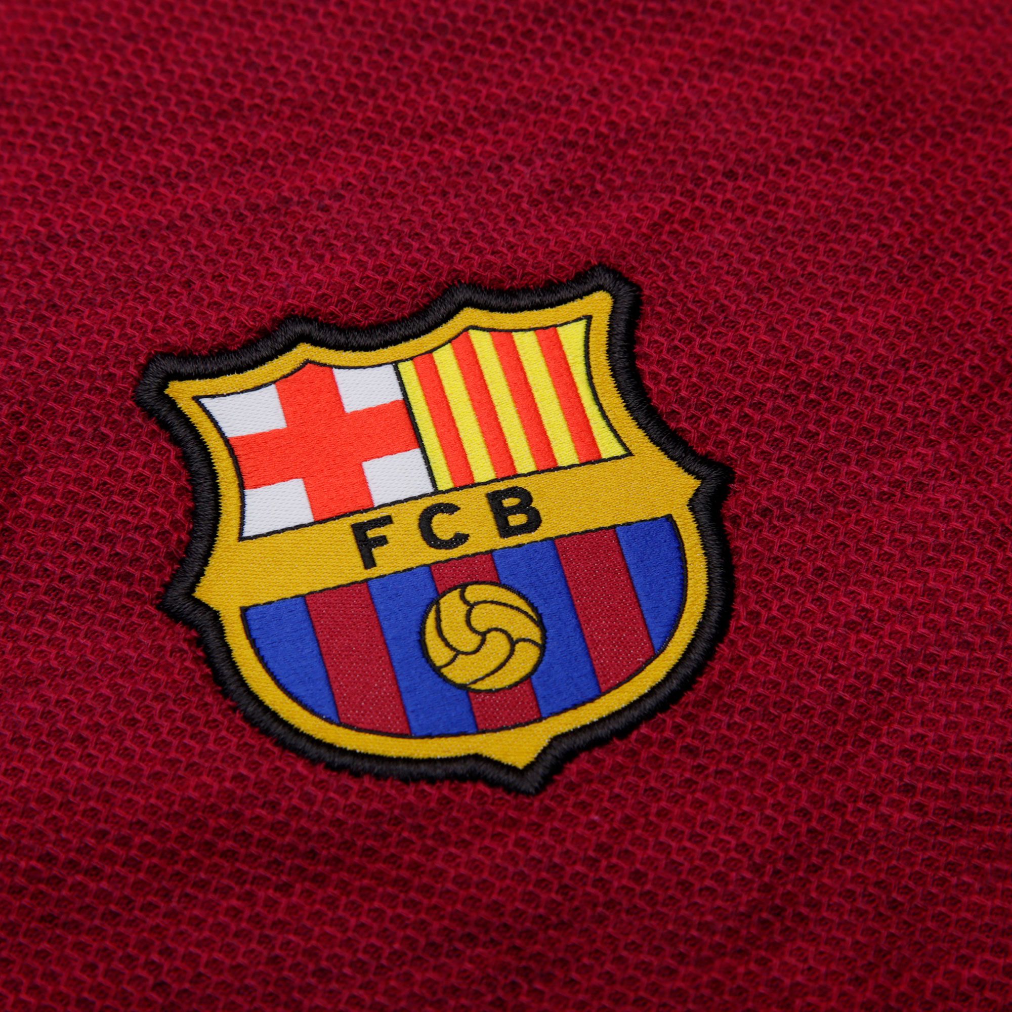Polo de Paseo FC Barcelona 2018/2019 Granate - Fútbol Factory