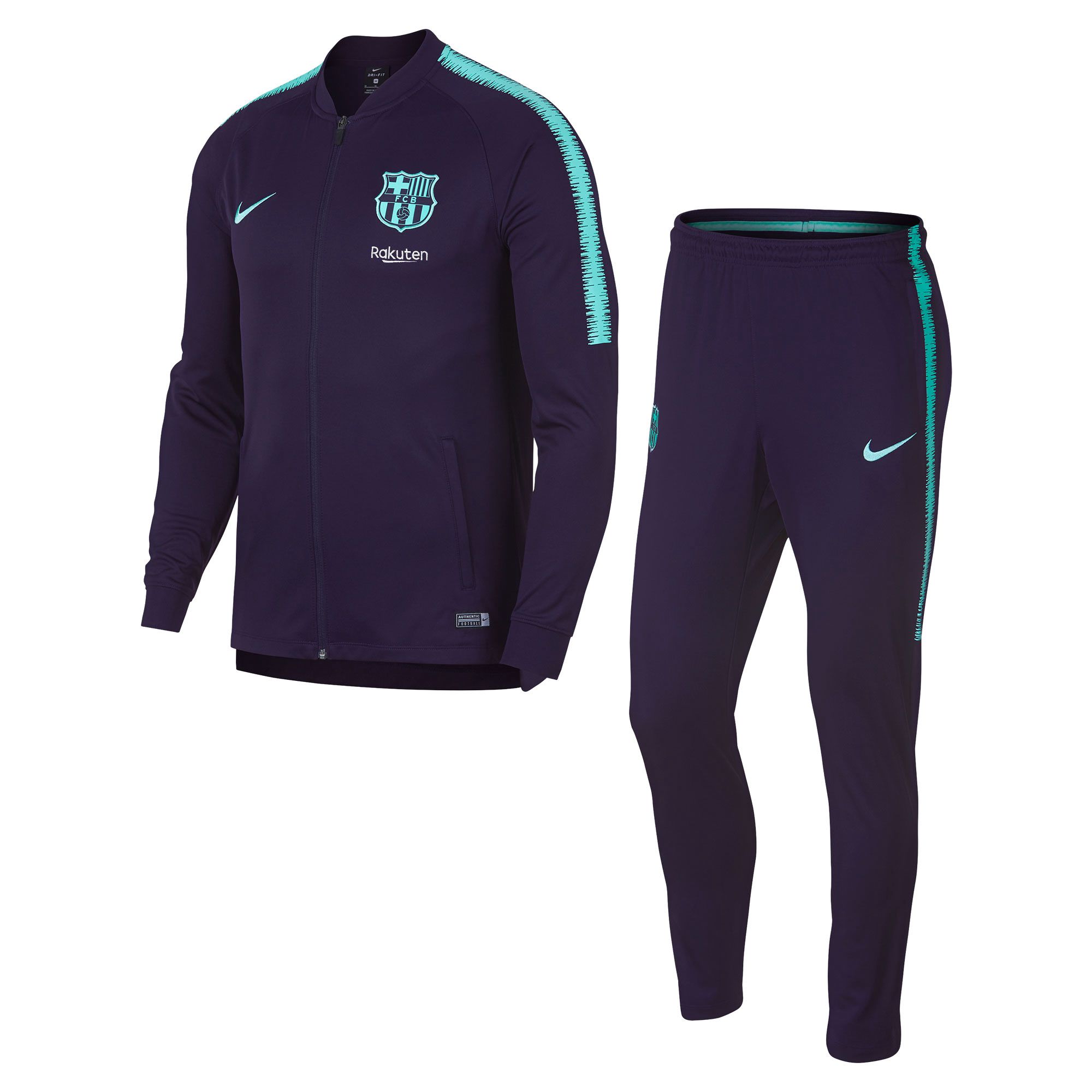 Chandal de Training FC Barcelona 2018 2019 Dry Squad Morado