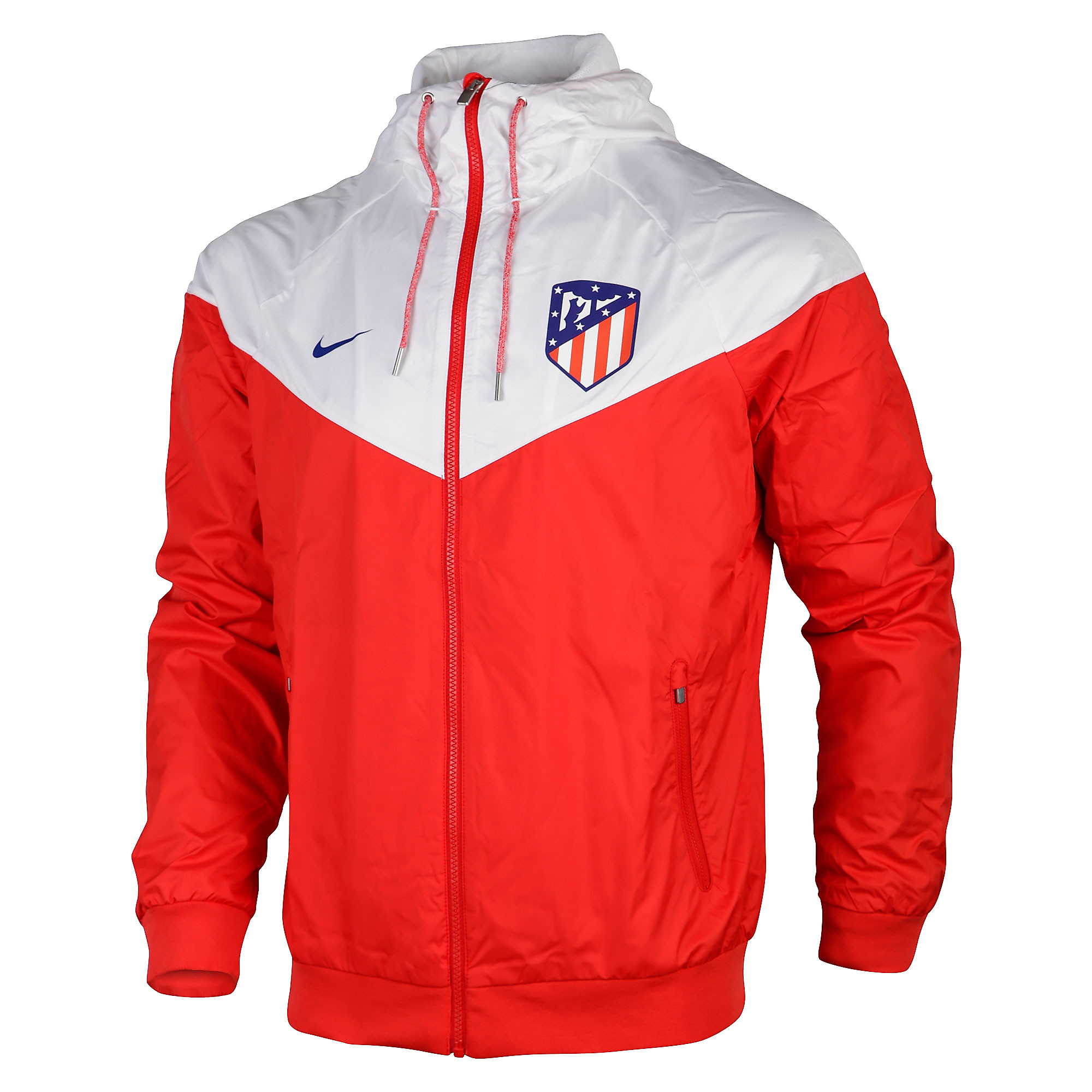 Cortavientos de Paseo Atlético de Madrid 2018/2019 Blanco Rojo - Fútbol Factory