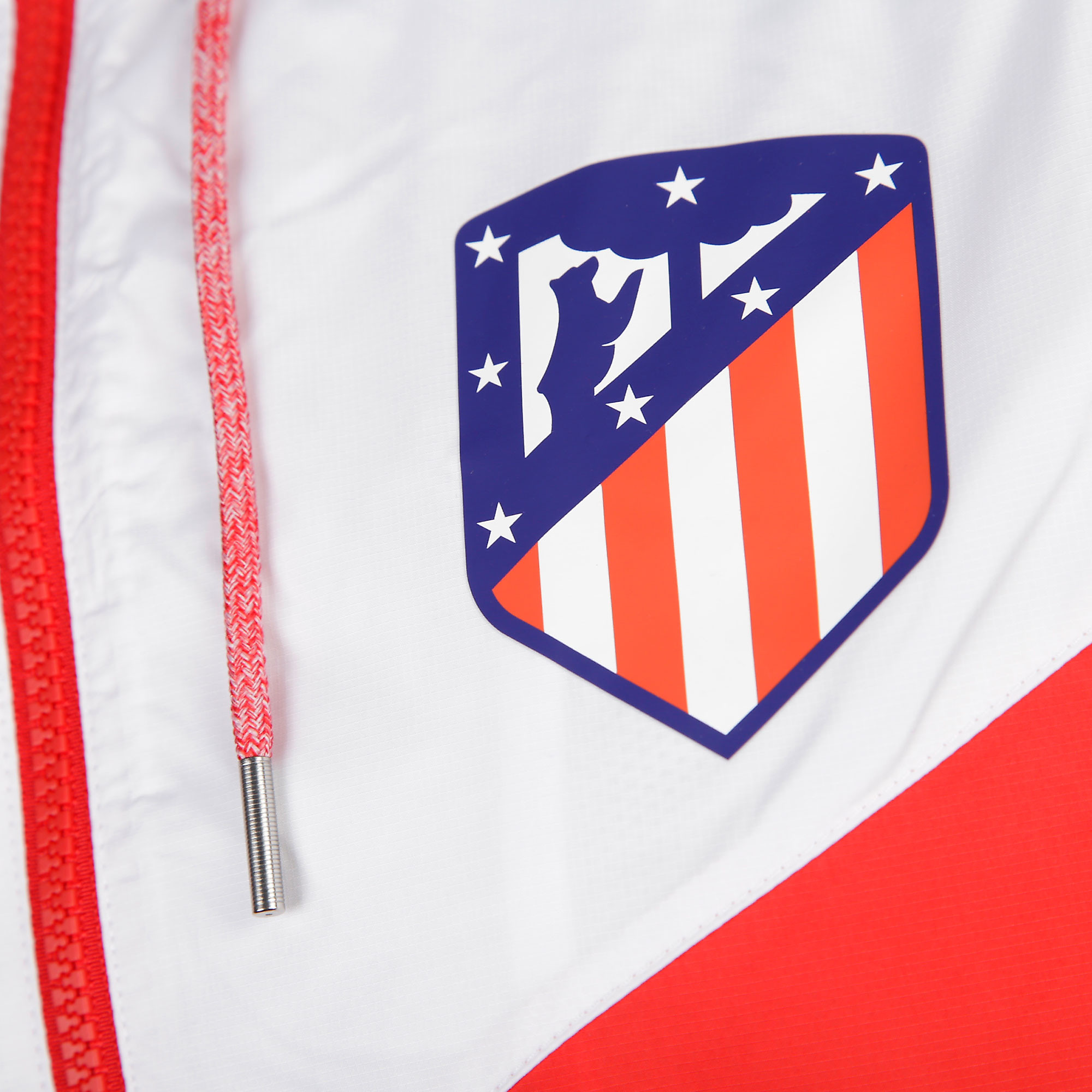 Cortavientos de Paseo Atlético de Madrid 2018/2019 Blanco Rojo - Fútbol Factory