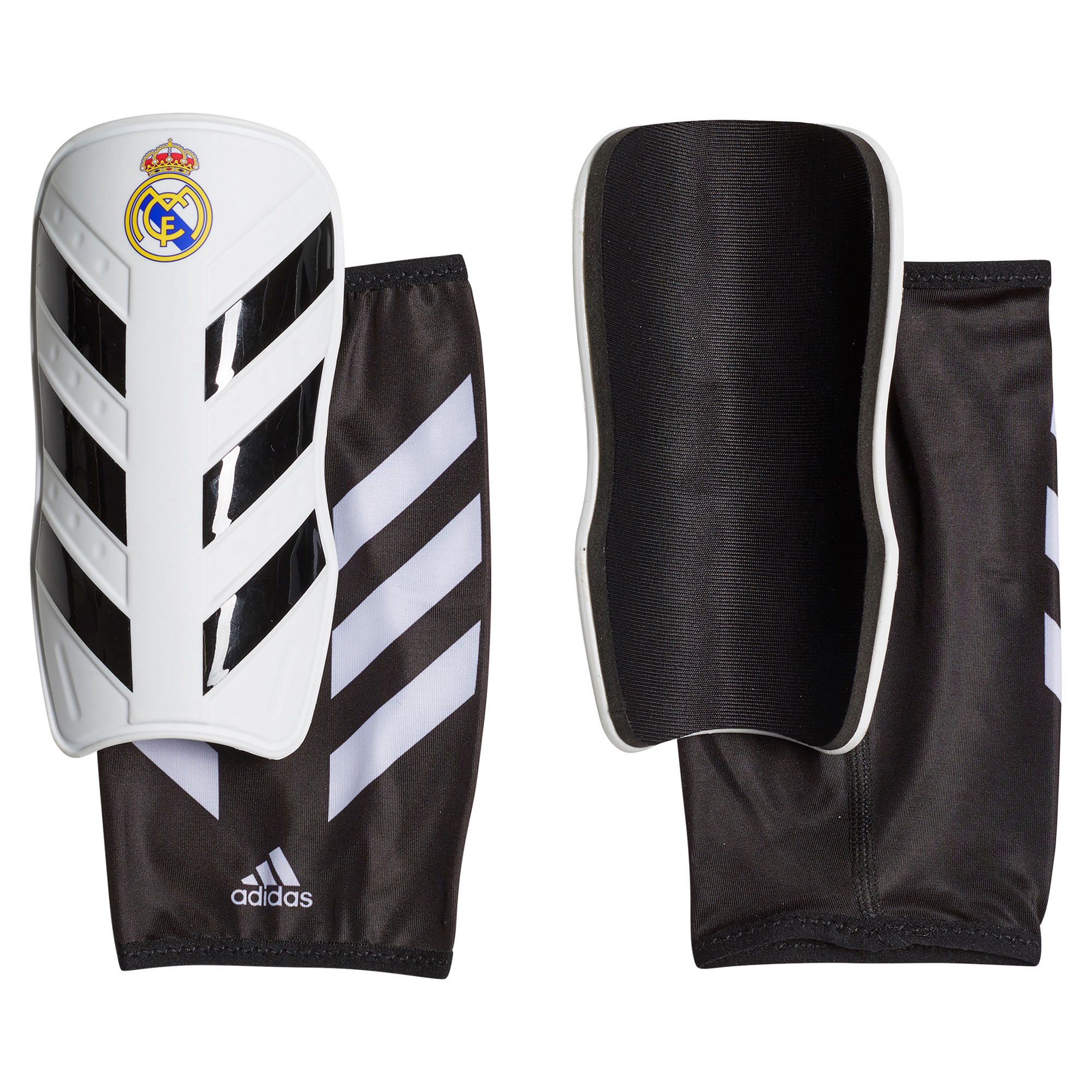 Espinilleras Real Madrid Pro Lite 2018/2019 Blanco - Fútbol Factory
