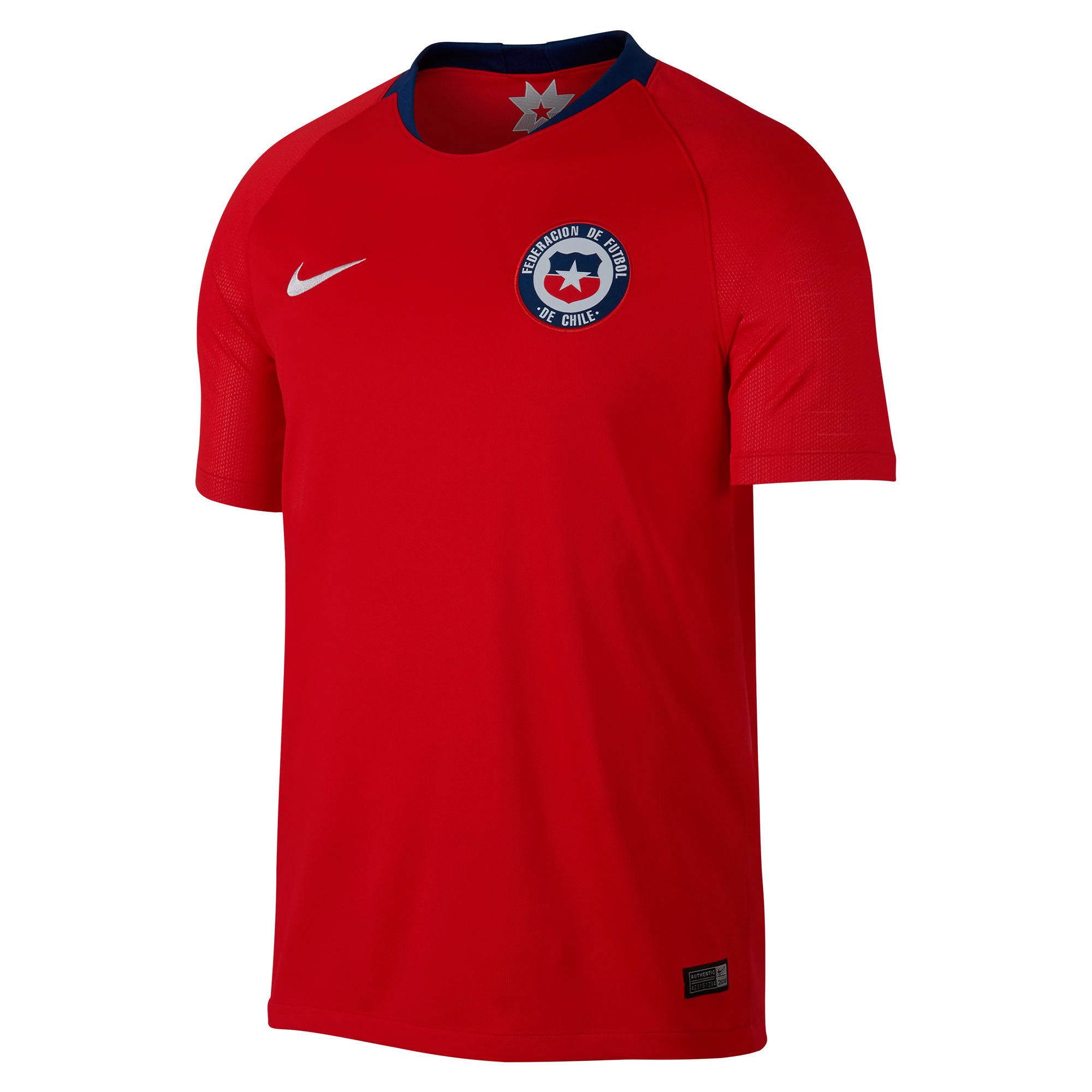 Camiseta 1ª Chile Mundial 2018 Junior Rojo - Fútbol Factory