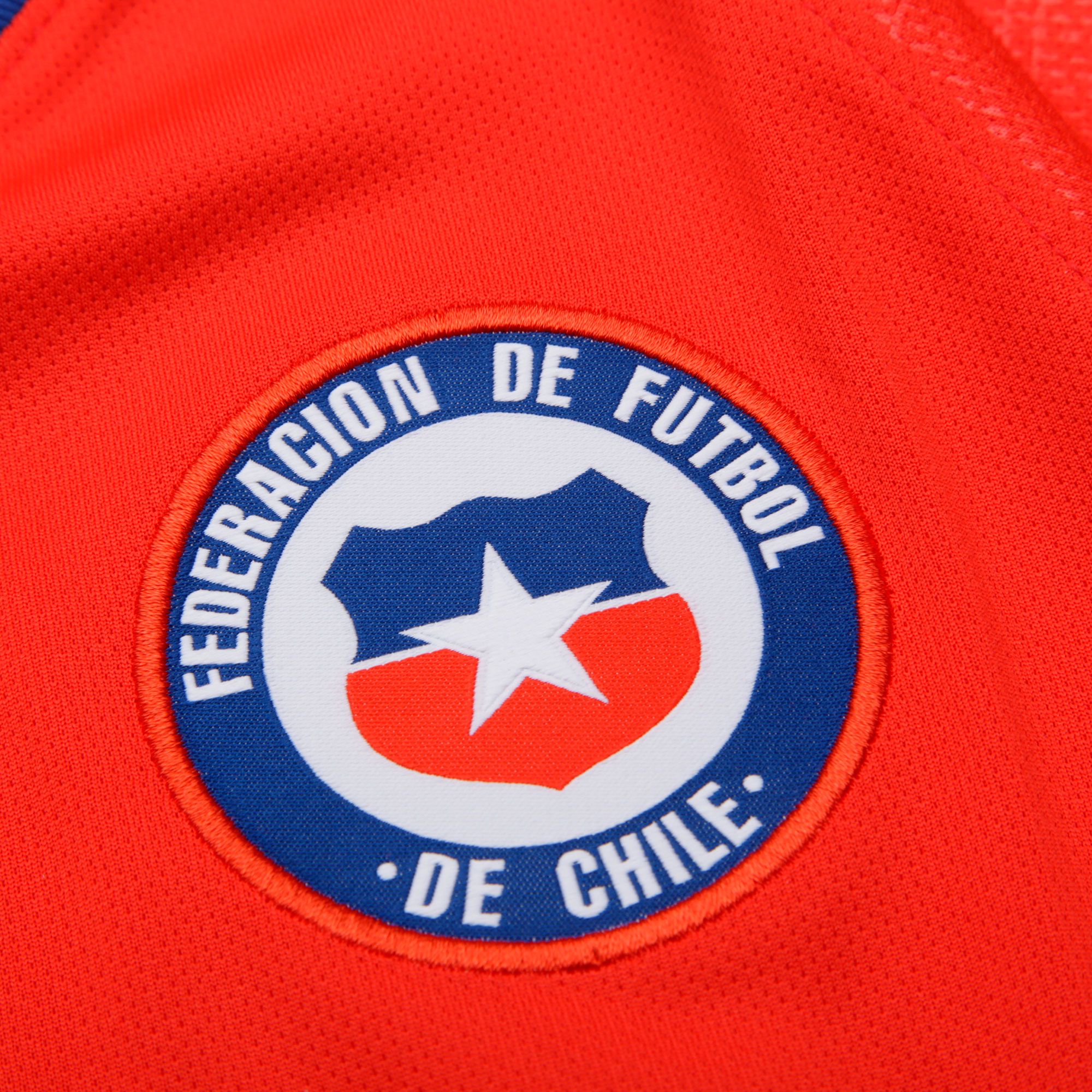 Camiseta 1ª Chile Mundial 2018 Junior Rojo - Fútbol Factory