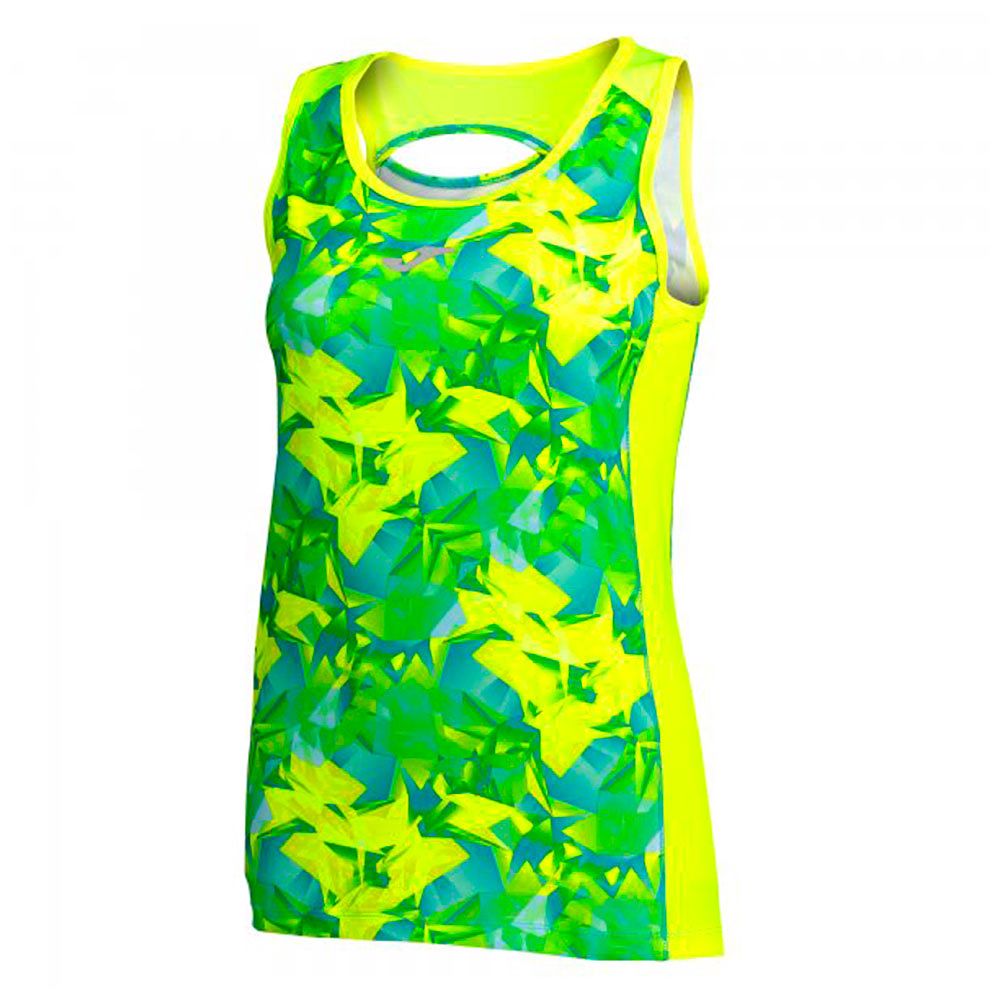 Camiseta de Tirantes de Training Tropical Mujer Verde - Fútbol Factory