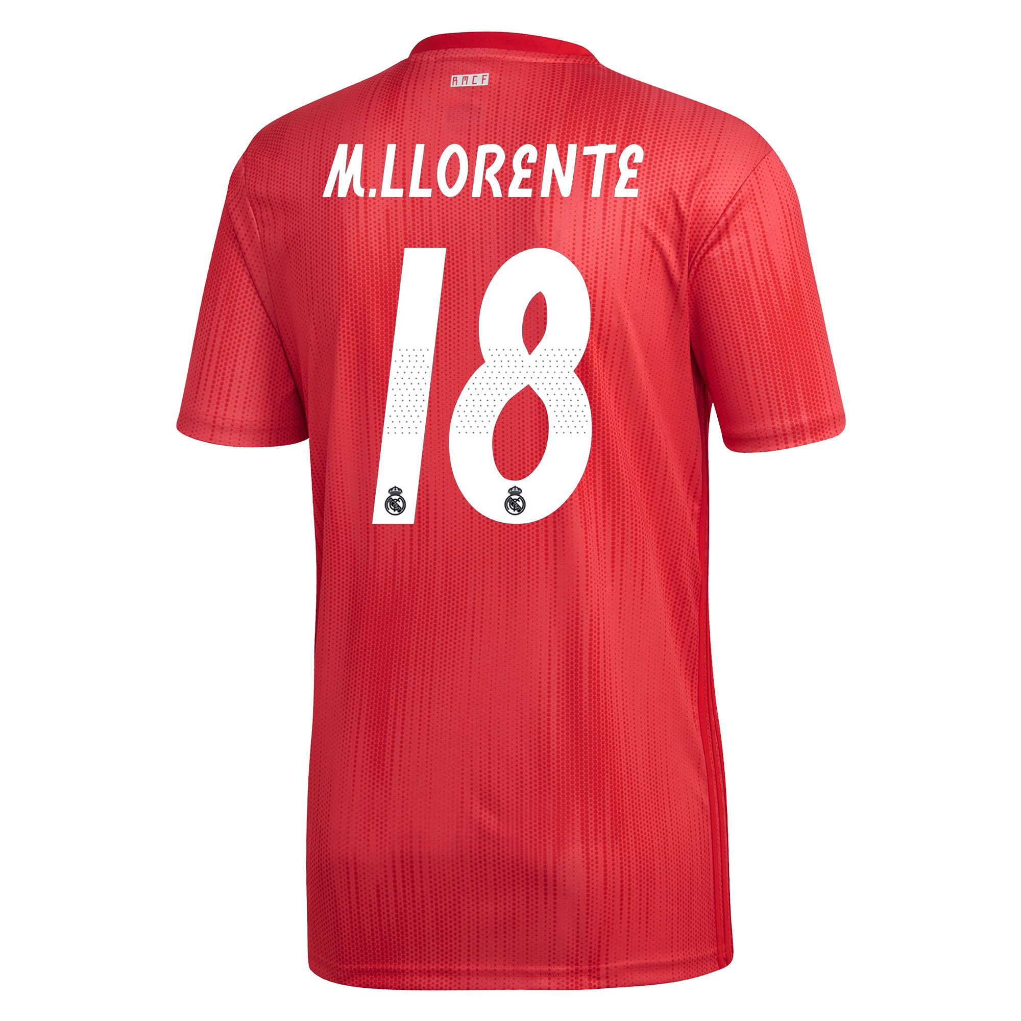 Camiseta 3ª Real Madrid 2018/2019 M. Llorente Coral - Fútbol Factory