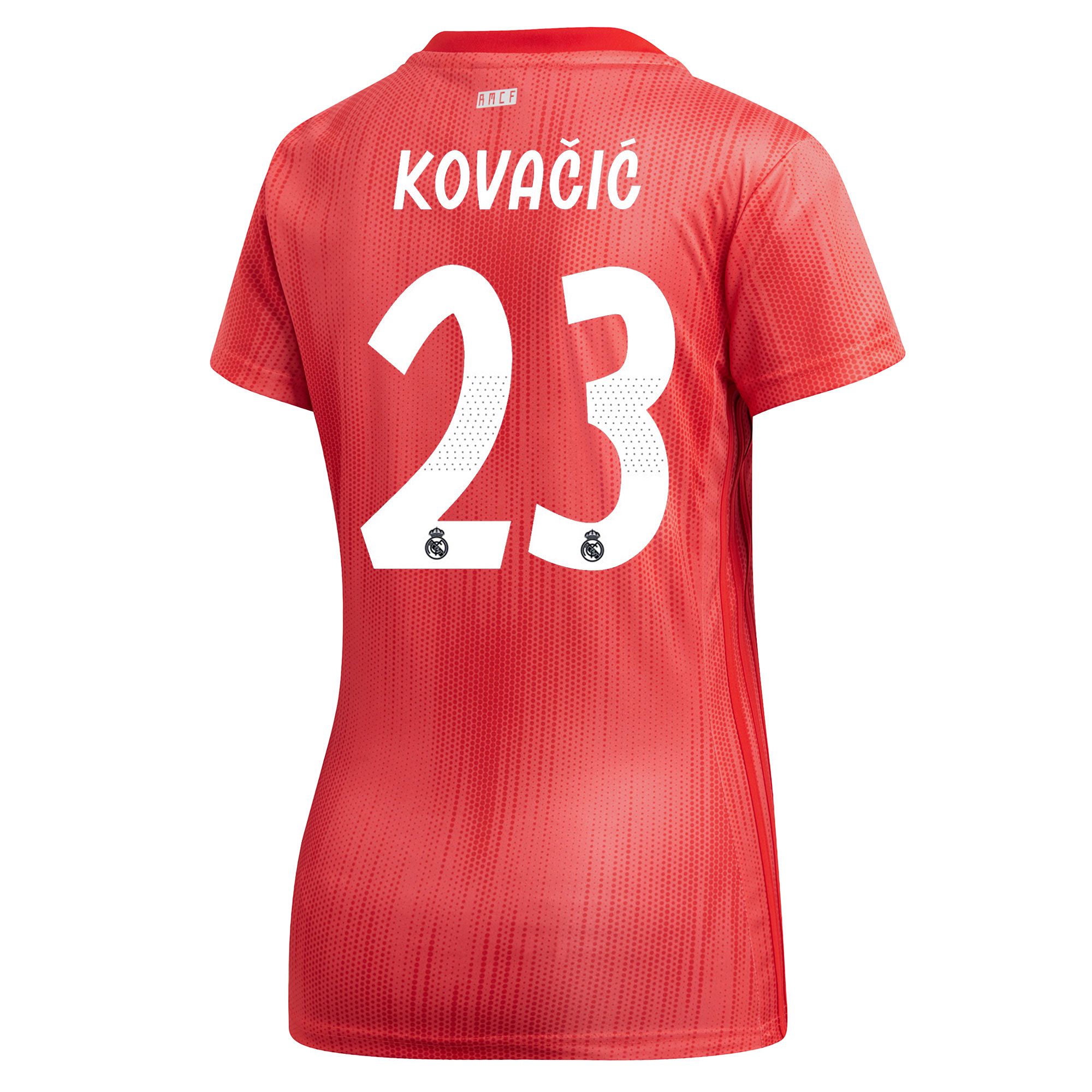 Camiseta 3ª Real Madrid 2018/2019 Kovacic Mujer Coral - Fútbol Factory