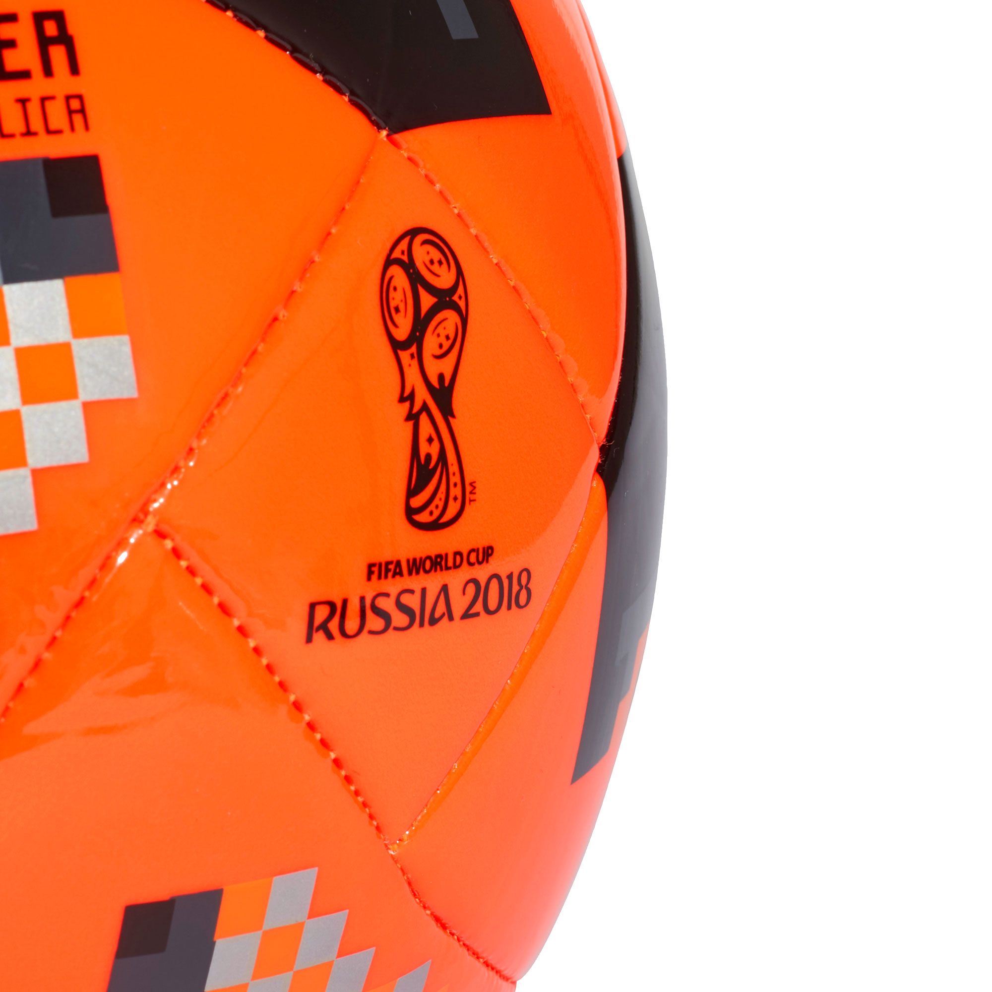 Balón de fútbol 7 Telstar Mechta Glider Mundial 2018 Rojo - Fútbol Factory