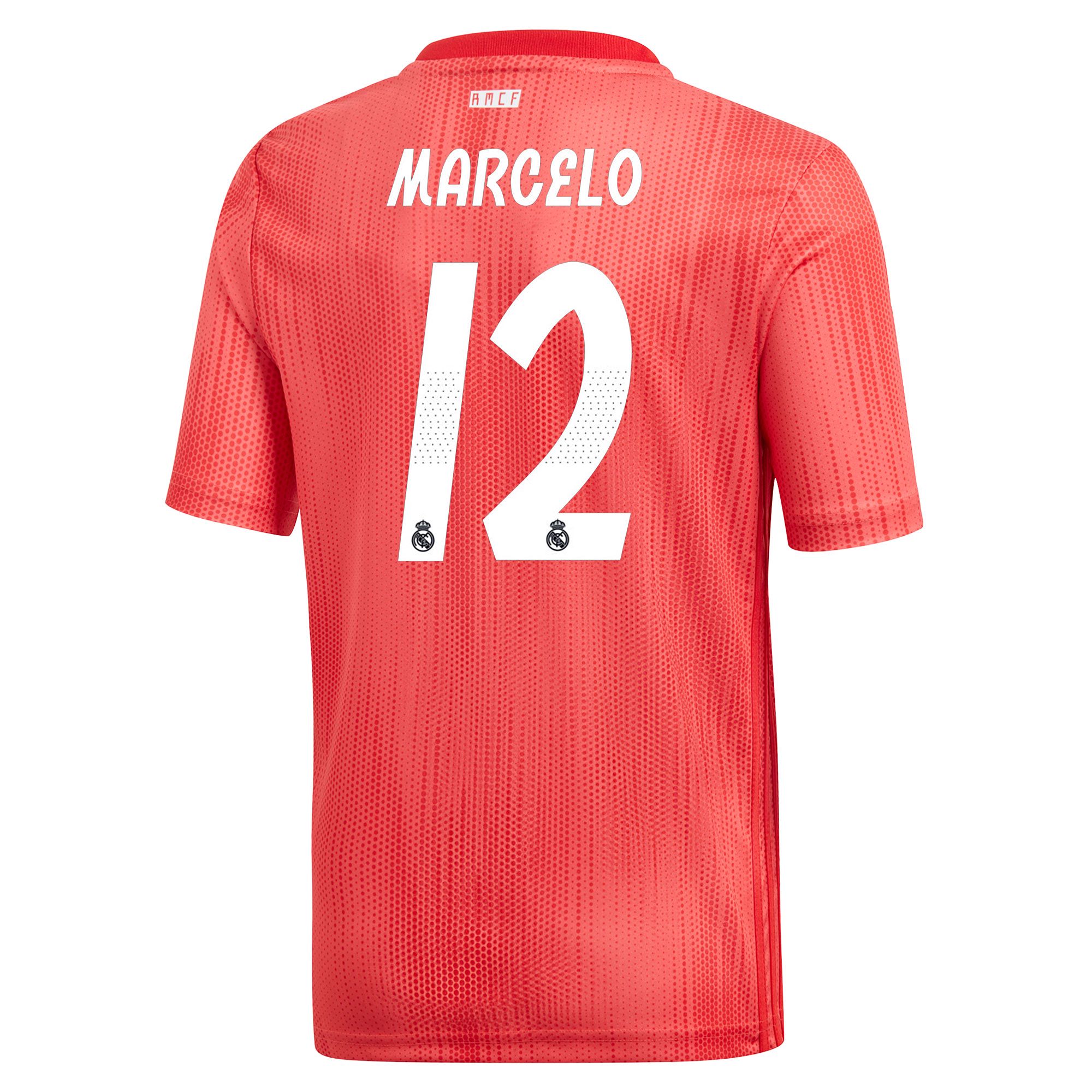 Camiseta 3ª Real Madrid 2018/2019 Marcelo Junior Coral - Fútbol Factory