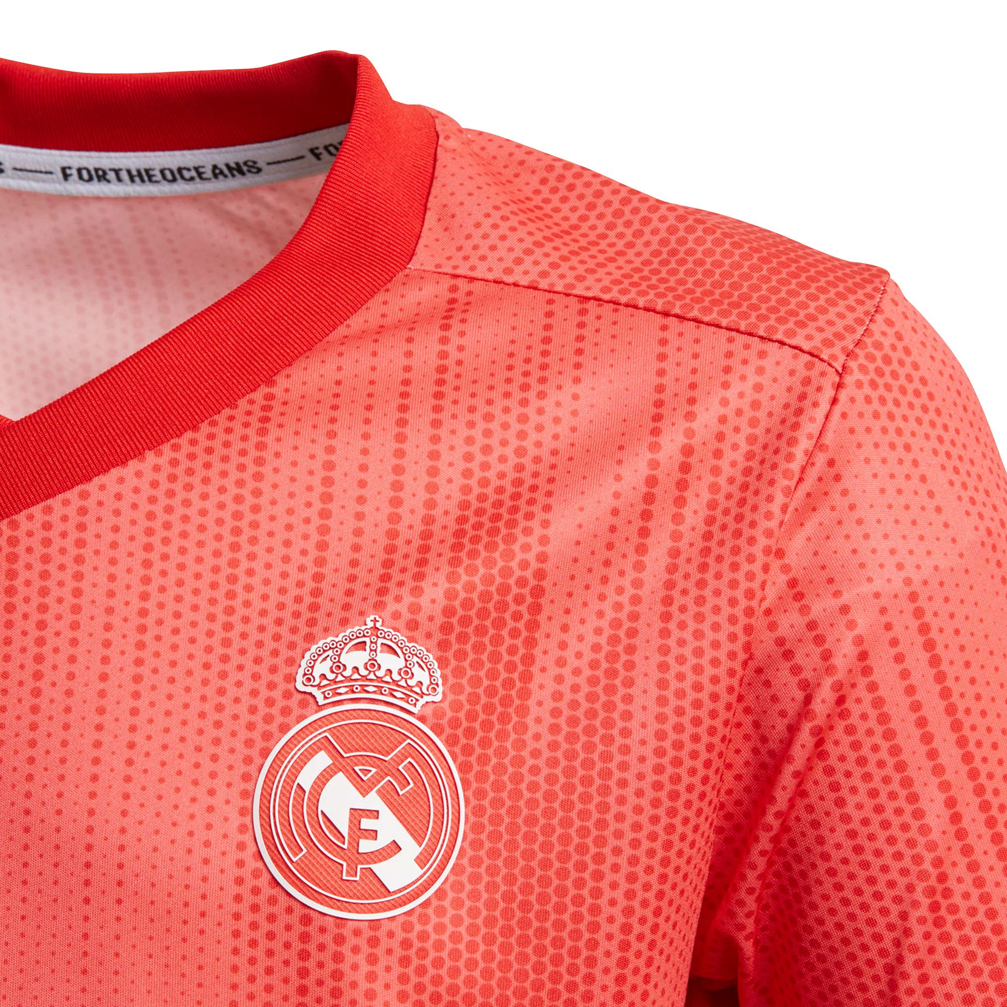 Conjunto 3ª Real Madrid 2018/2019 Junior Coral - Fútbol Factory