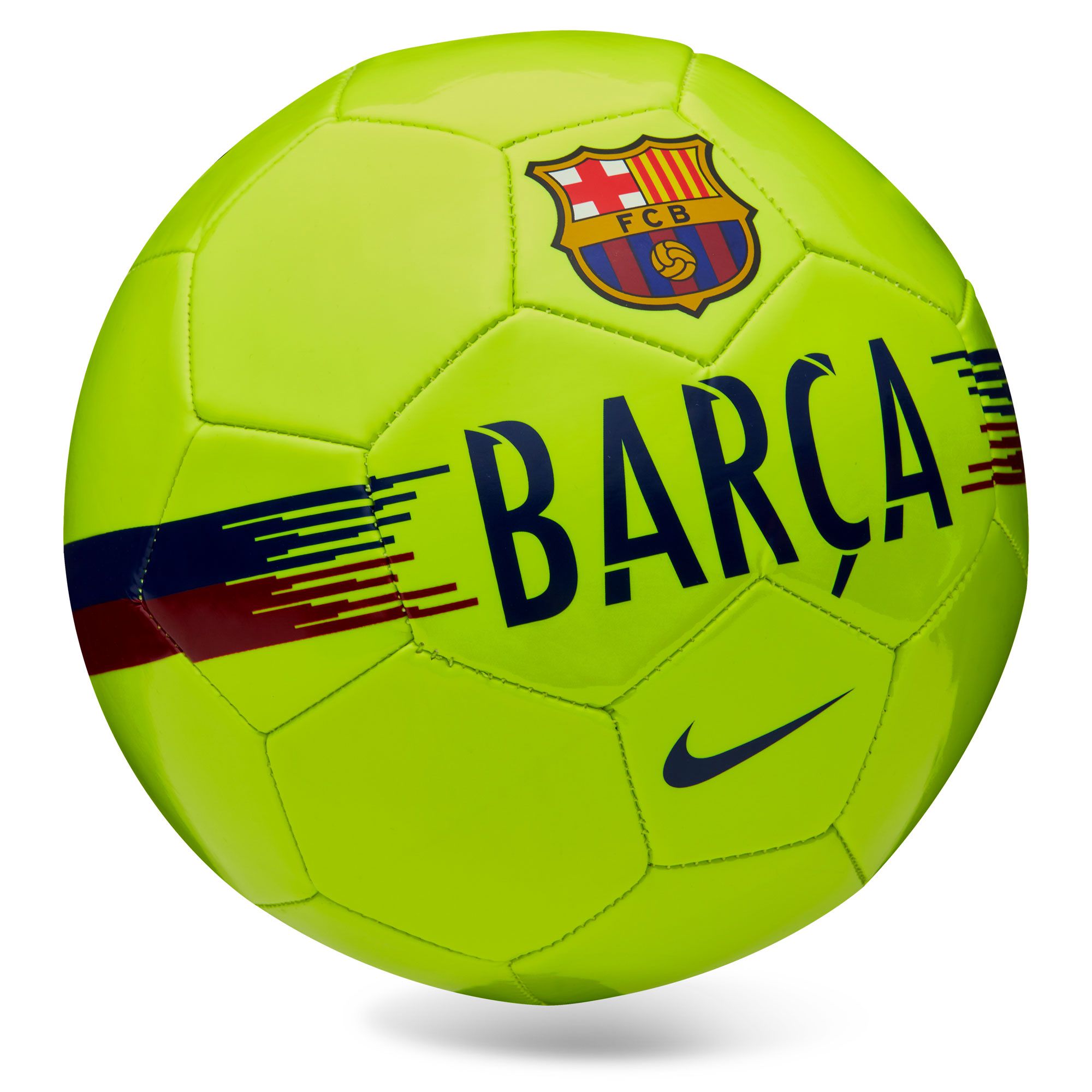 Balón de Fútbol 11 FC Barcelona 2018/2019 Amarillo - Fútbol Factory