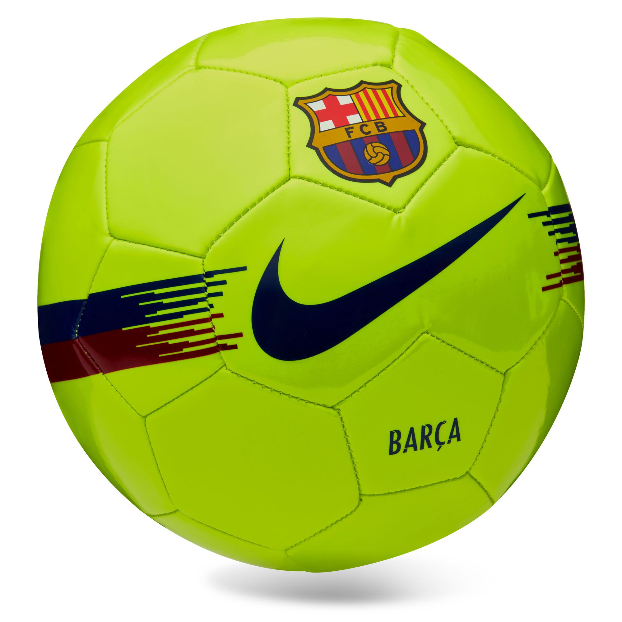 Balón de Fútbol 11 FC Barcelona 2018/2019 Amarillo - Fútbol Factory